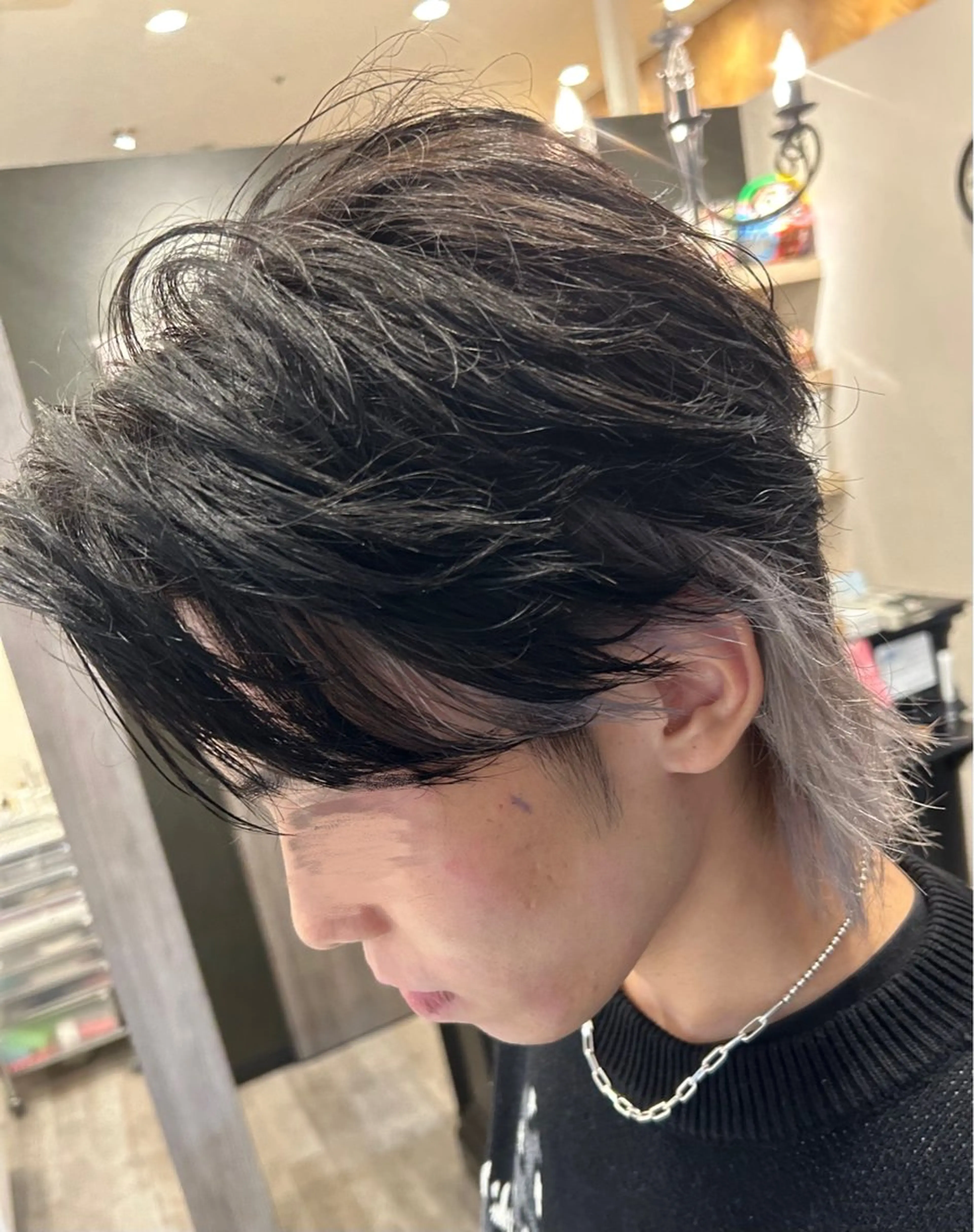 カラー メンズ メンズインナーカラー インナーカラー RICHOUR豊中/ hirakuのヘアスタイル