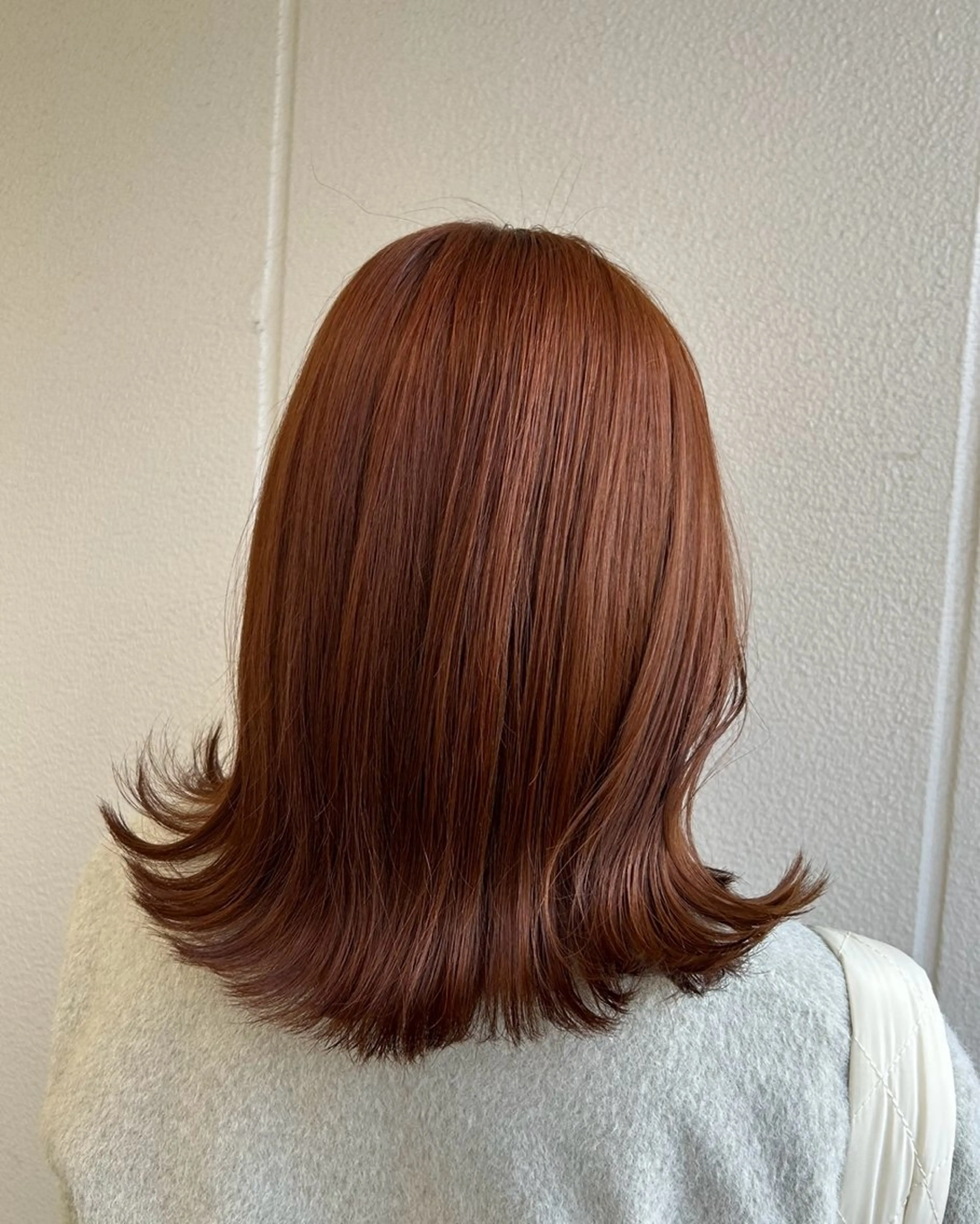 ミディアム カラー 《暖色/韓国hair 》🇰🇷桑原ユキネのヘアスタイル