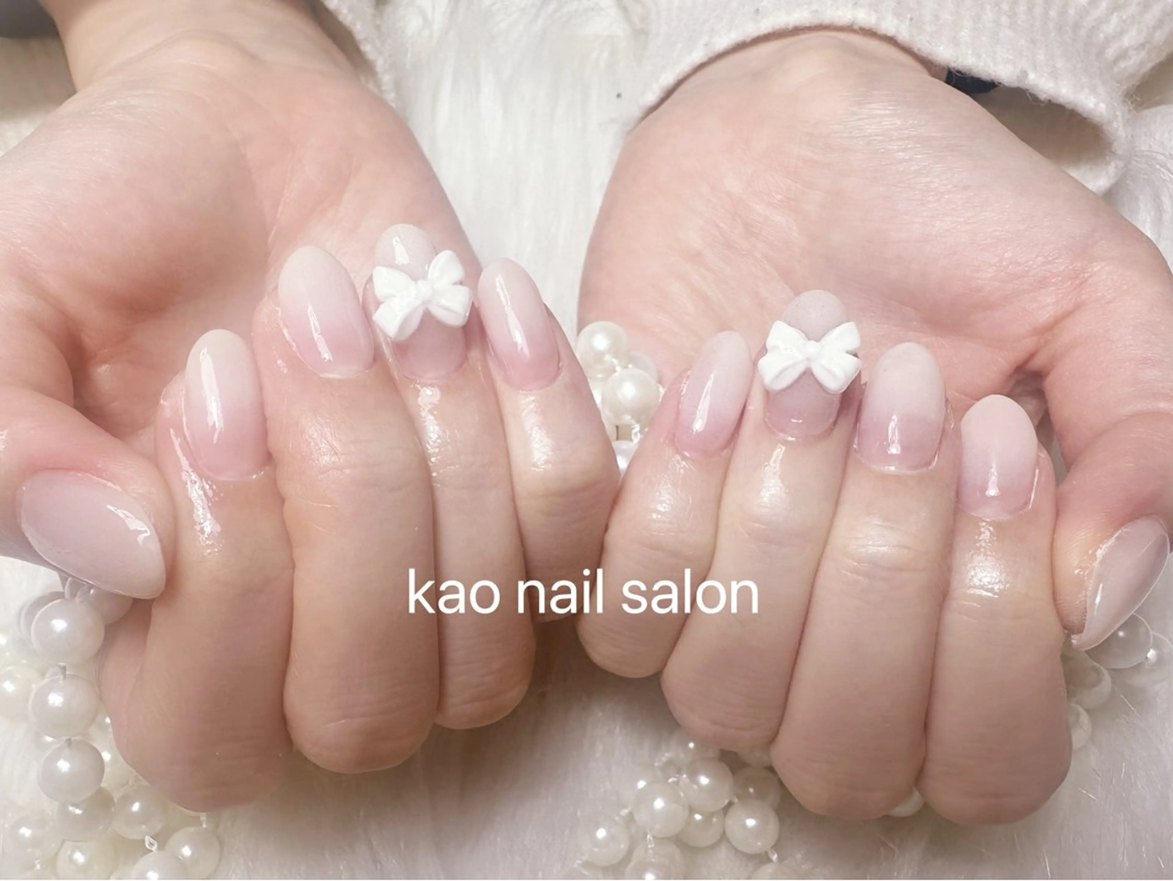 ネイル ハンドネイル kao nail マグネット/長さだしのネイルデザイン