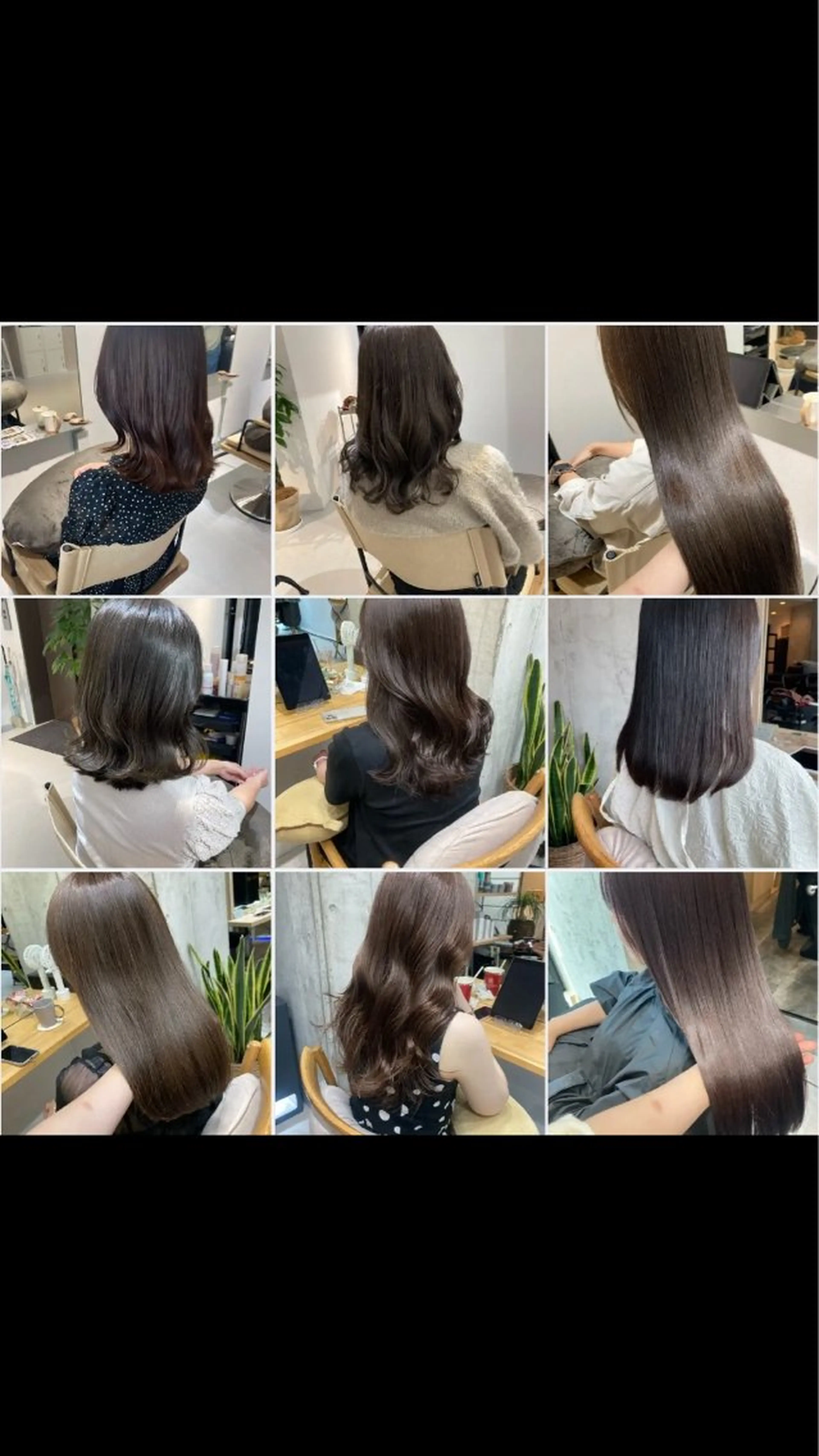 セミロング ✨色持ちの良い艶 カラー✨蟹江真世のヘアスタイル