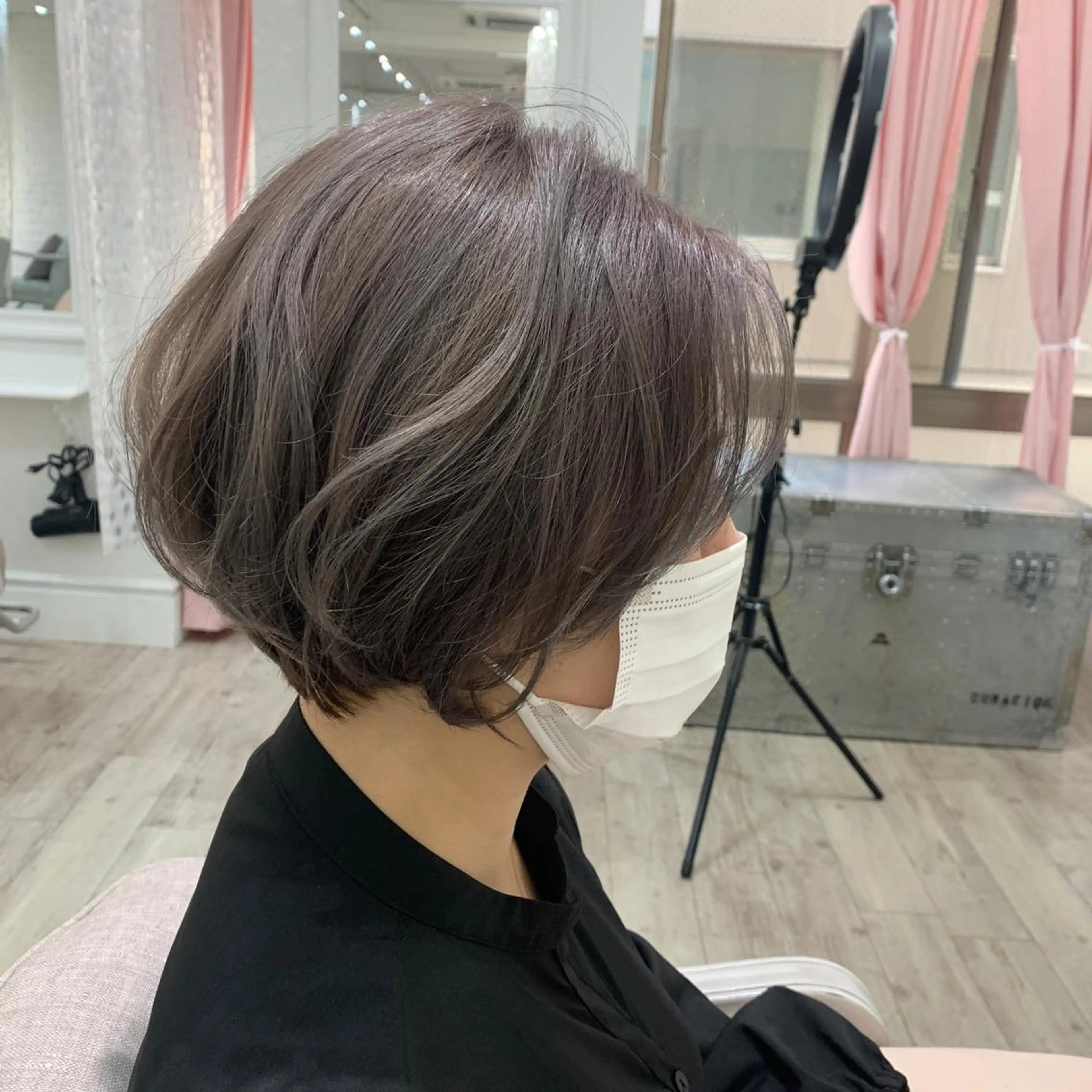 ショート カラー カット ヘアカラー HARUKA韓国ヘア /Luana梅田のヘアスタイル