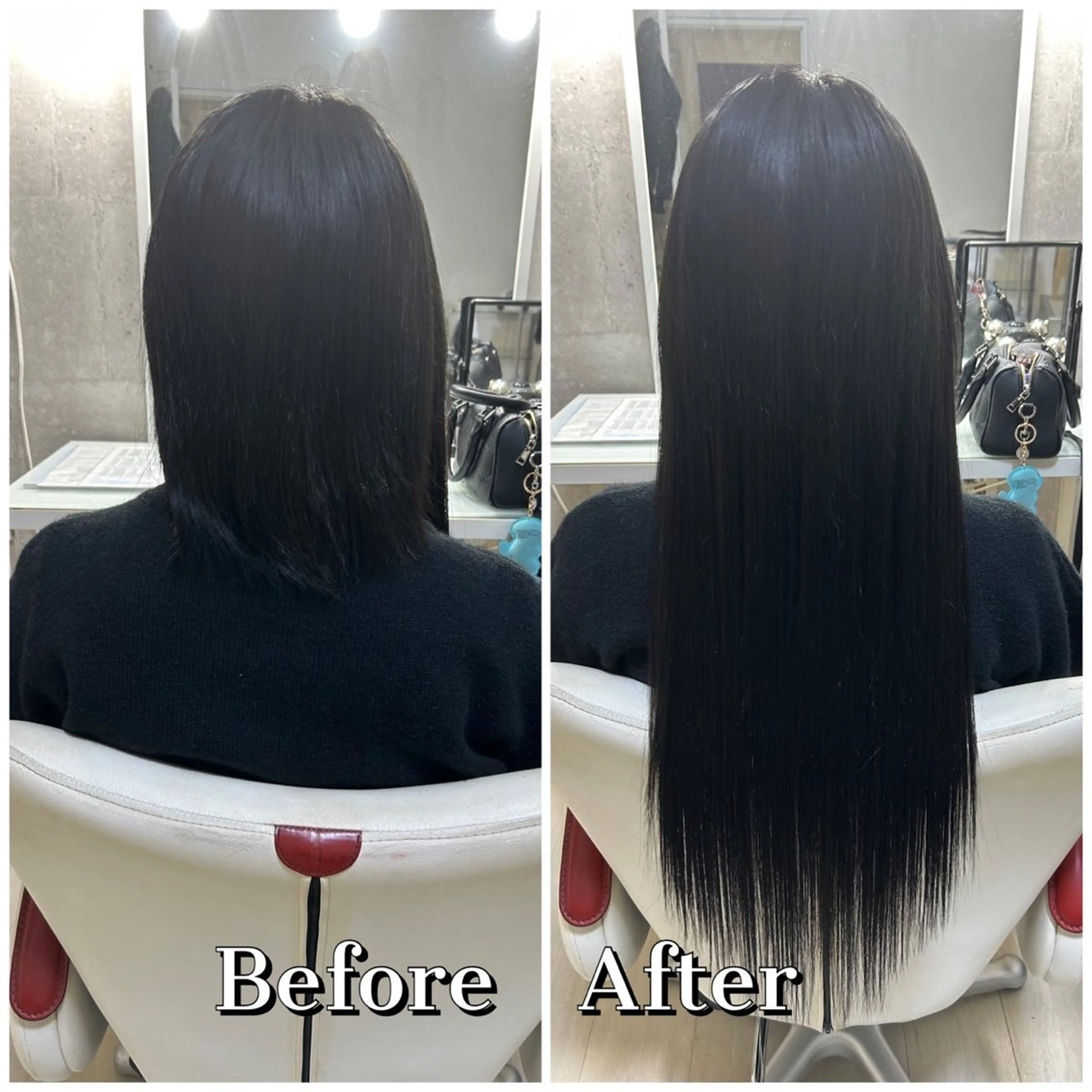 ロング エクステ ドレスアップ神戸店所属・🌟ドレスアップ 神戸店🌟のヘアスタイル