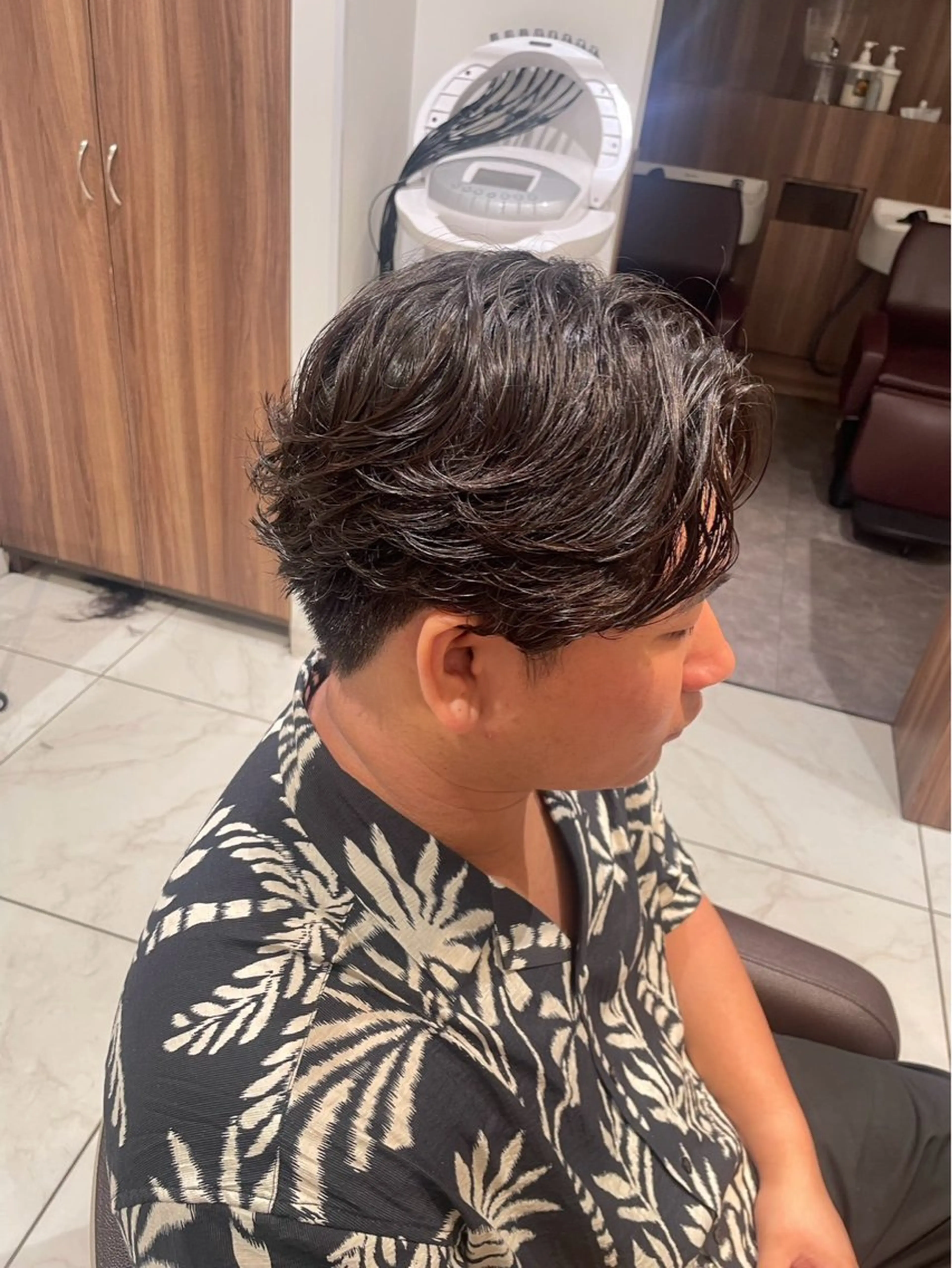 パーマ メンズ 【メンズ特化】メンズ カットパーマ✨レオのヘアスタイル