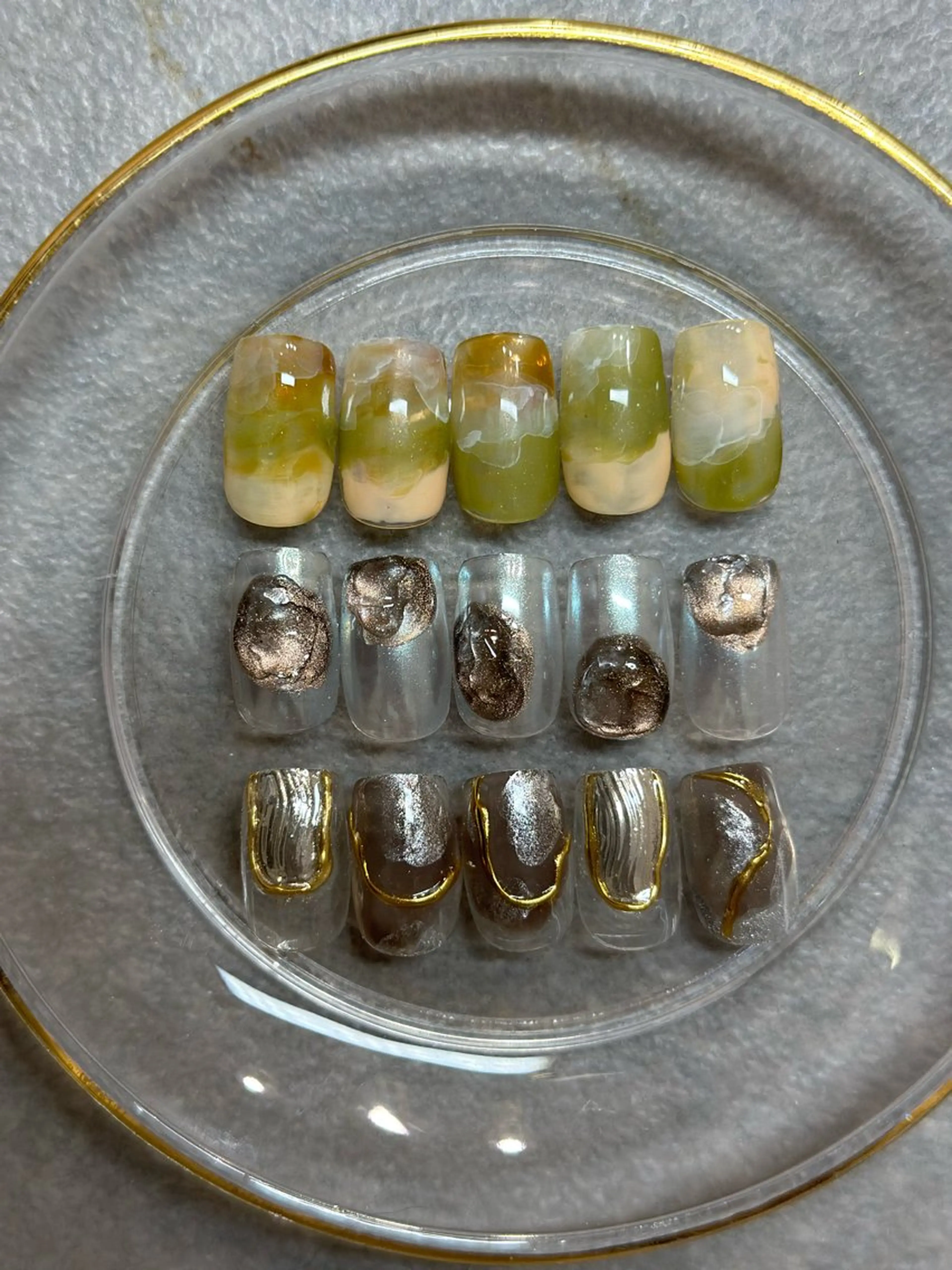 ネイル ハンドネイル フットネイル kiii.__ ✴︎*のネイルデザイン