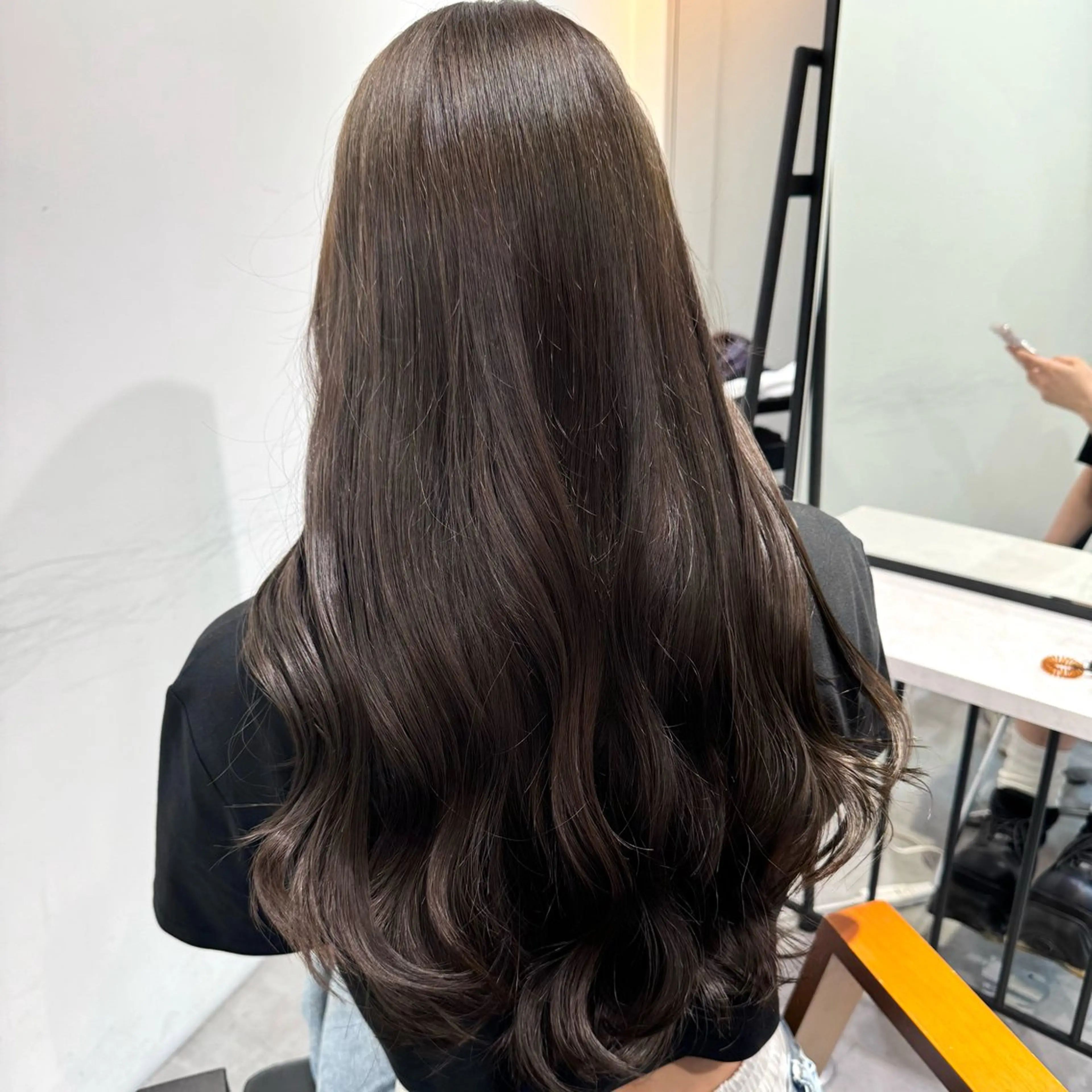 ロング カラー ヘアアレンジ ヘアカラー ブリーチなしカラー /新百合ヶ丘/安形翔のヘアスタイル