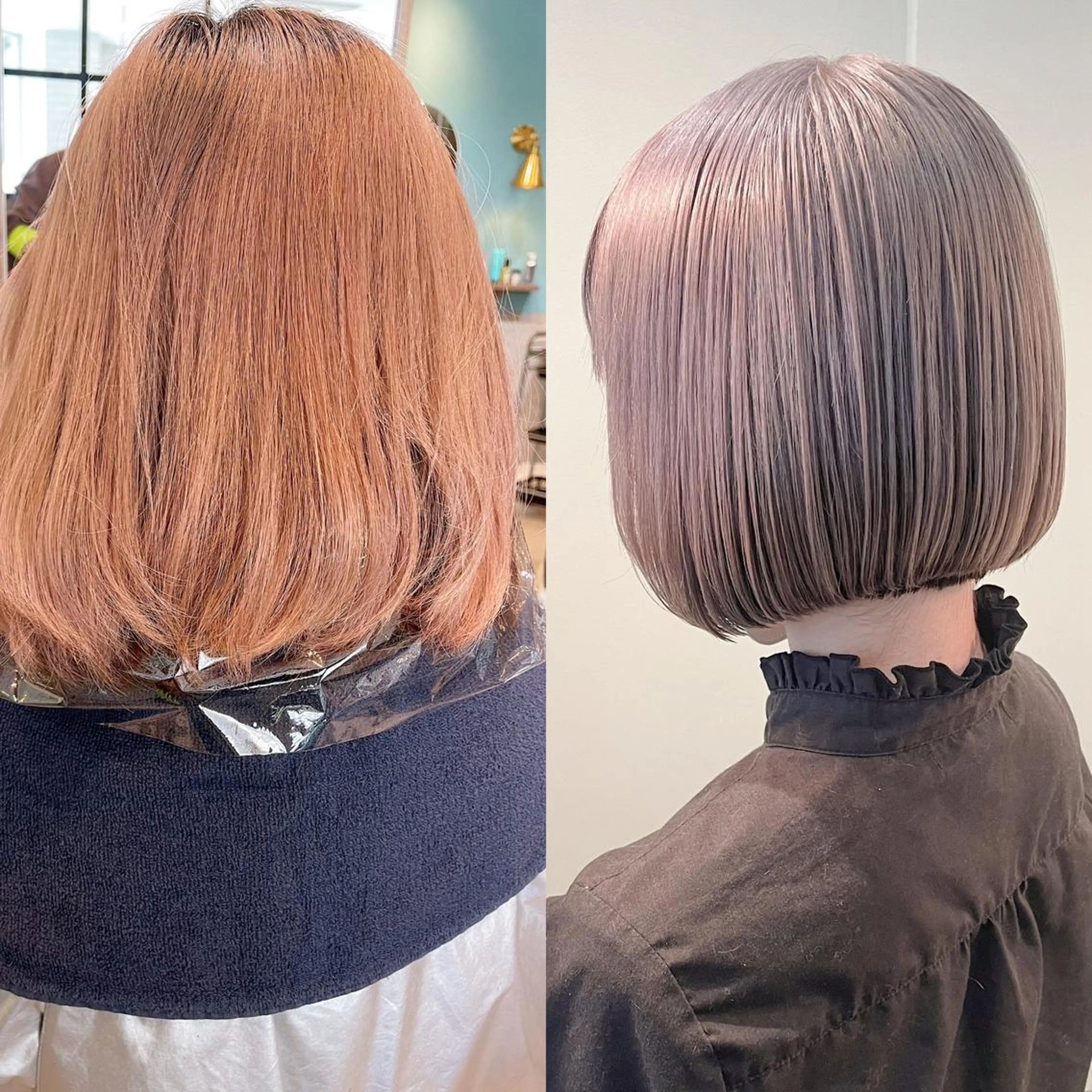 ショート カラー ケアブリーチ /髪質 改善/古橋圭史郎のヘアスタイル