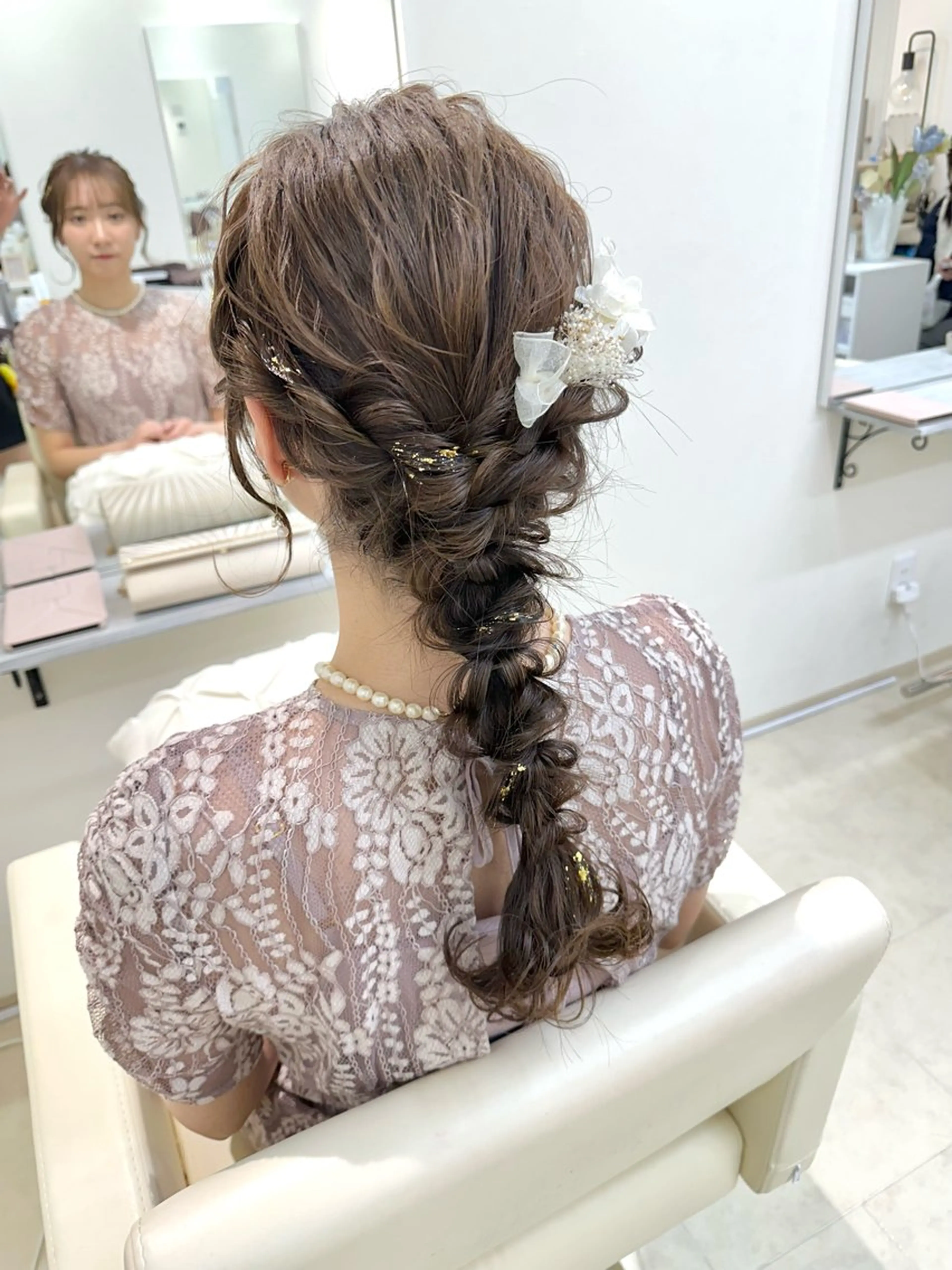 セミロング 梅津 光帆のヘアスタイル