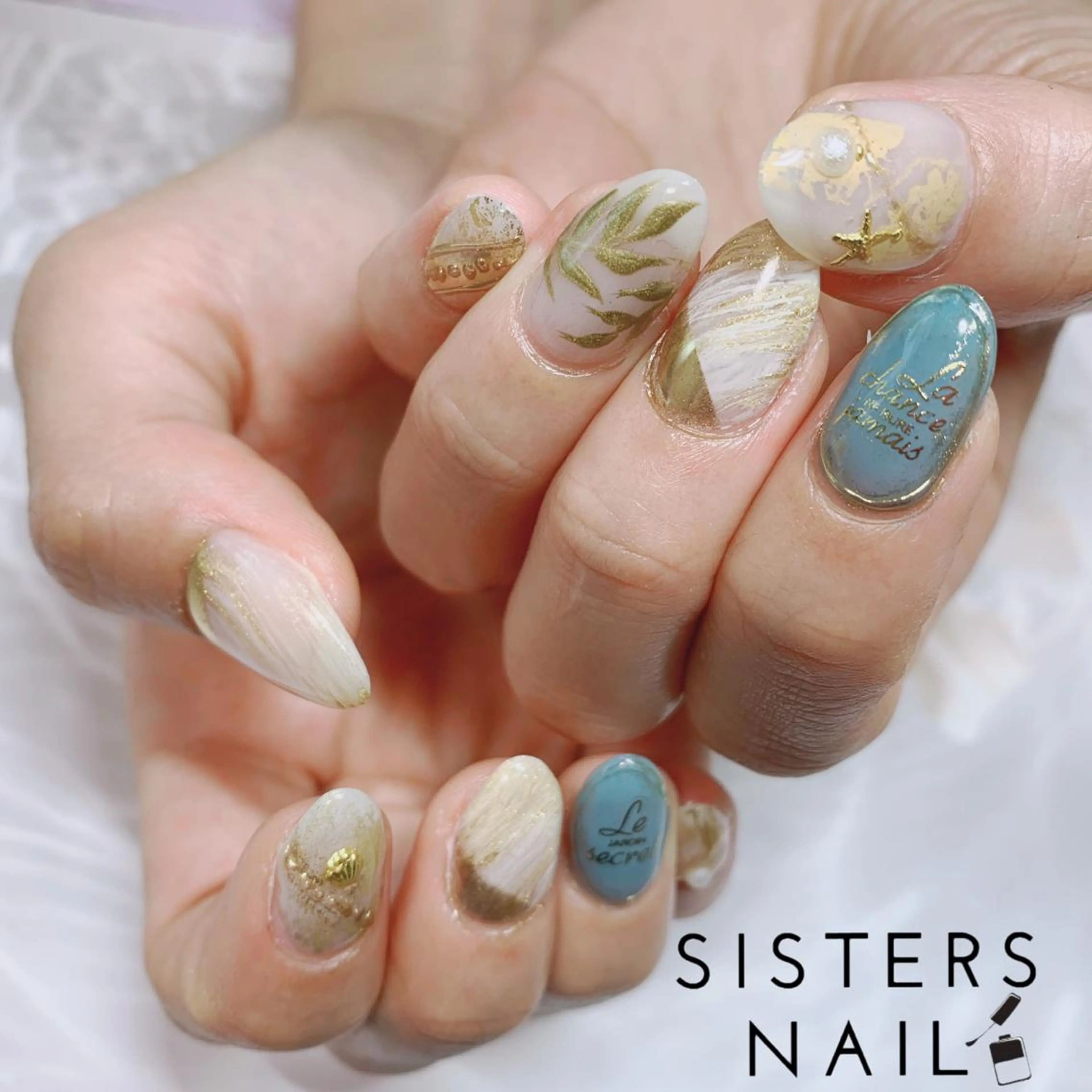 ネイル ハンドネイル ハンドケア sisters nail.fのネイルデザイン