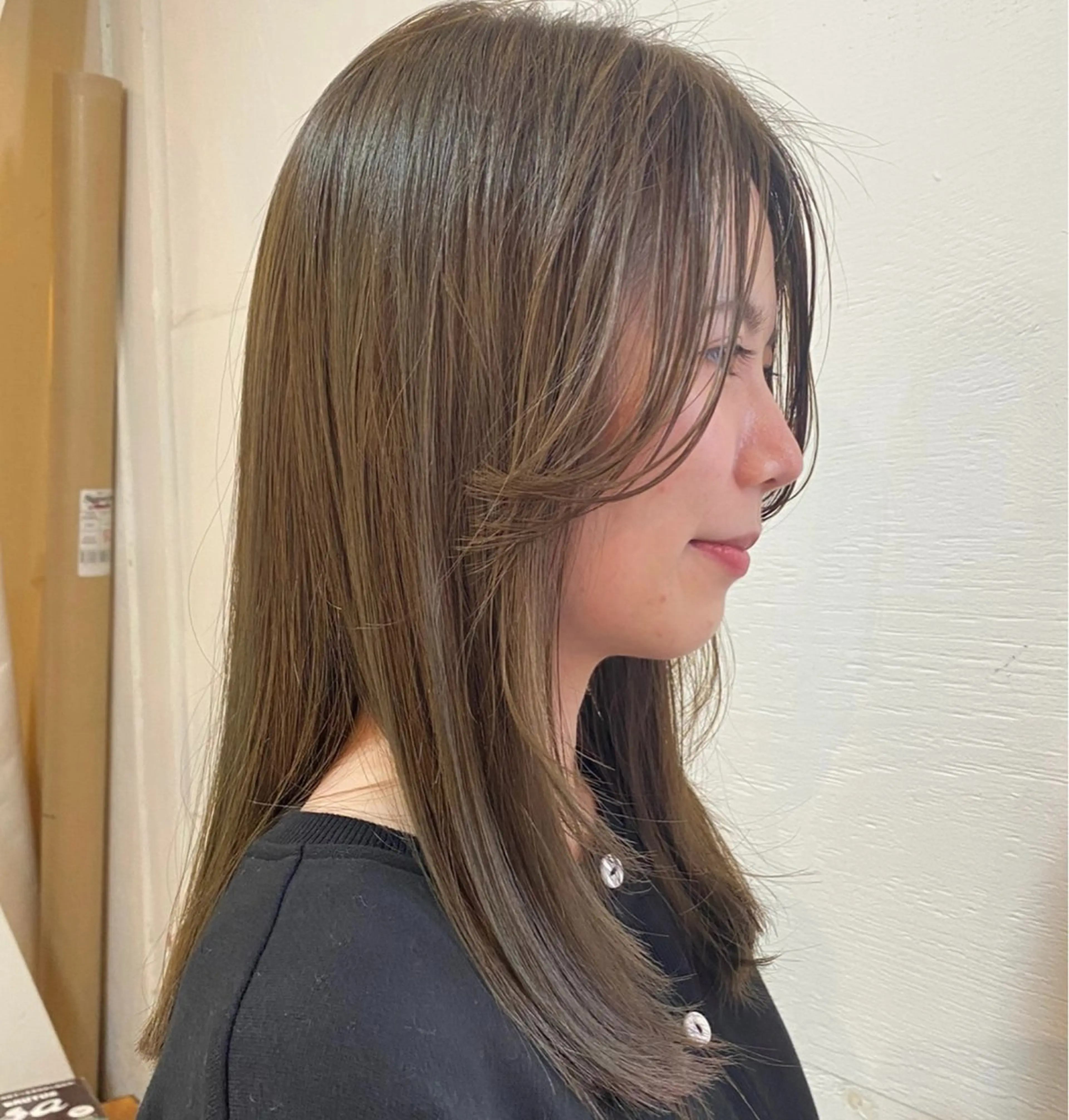 ロング カット ヘアカラー パーマ 縮毛矯正 トリートメント 🪞パーマ🐾 ストカール🌷川原のヘアスタイル