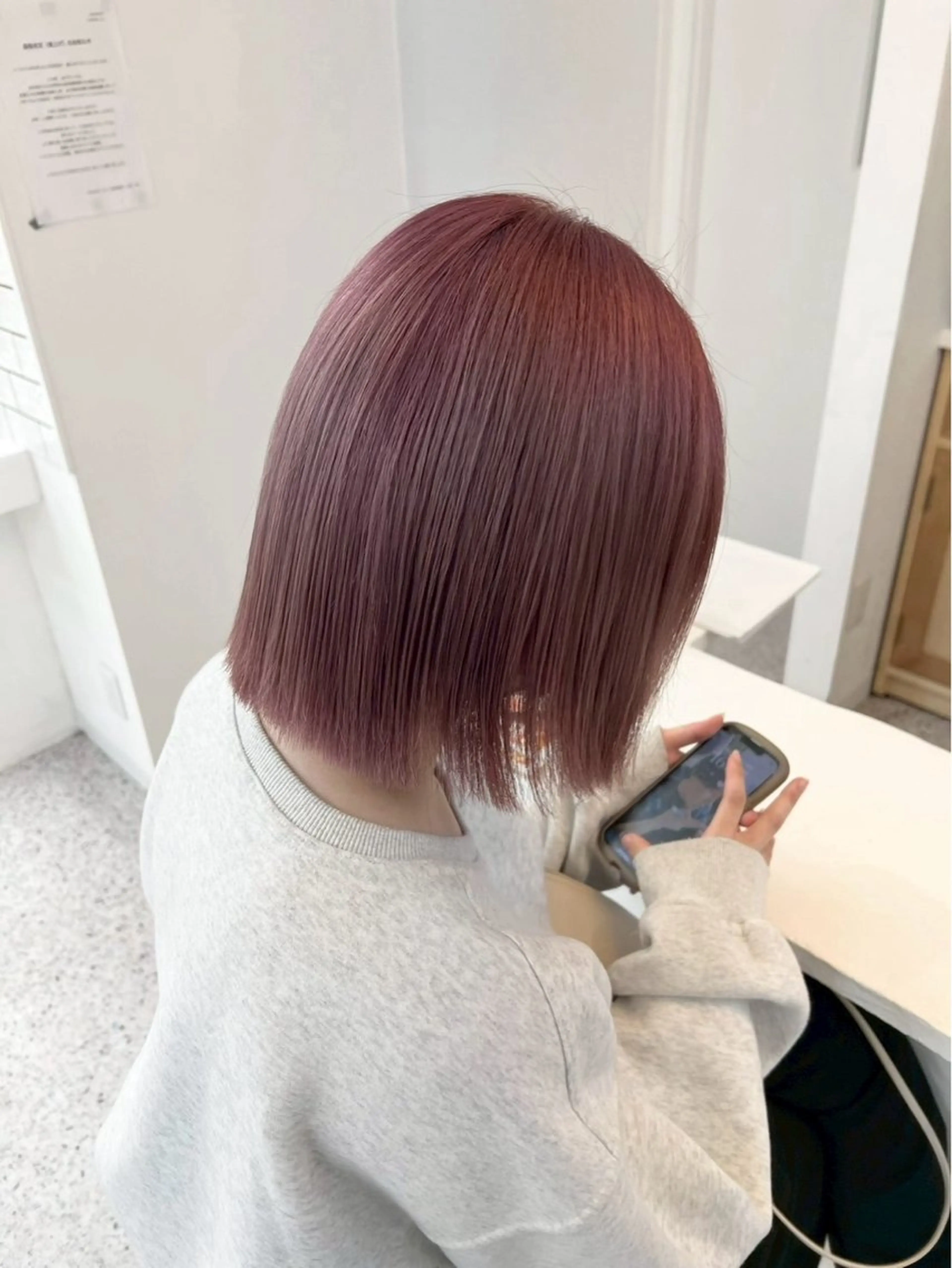 ミディアム カラー ヘアカラー YUIMARL/ HIROTOのヘアスタイル