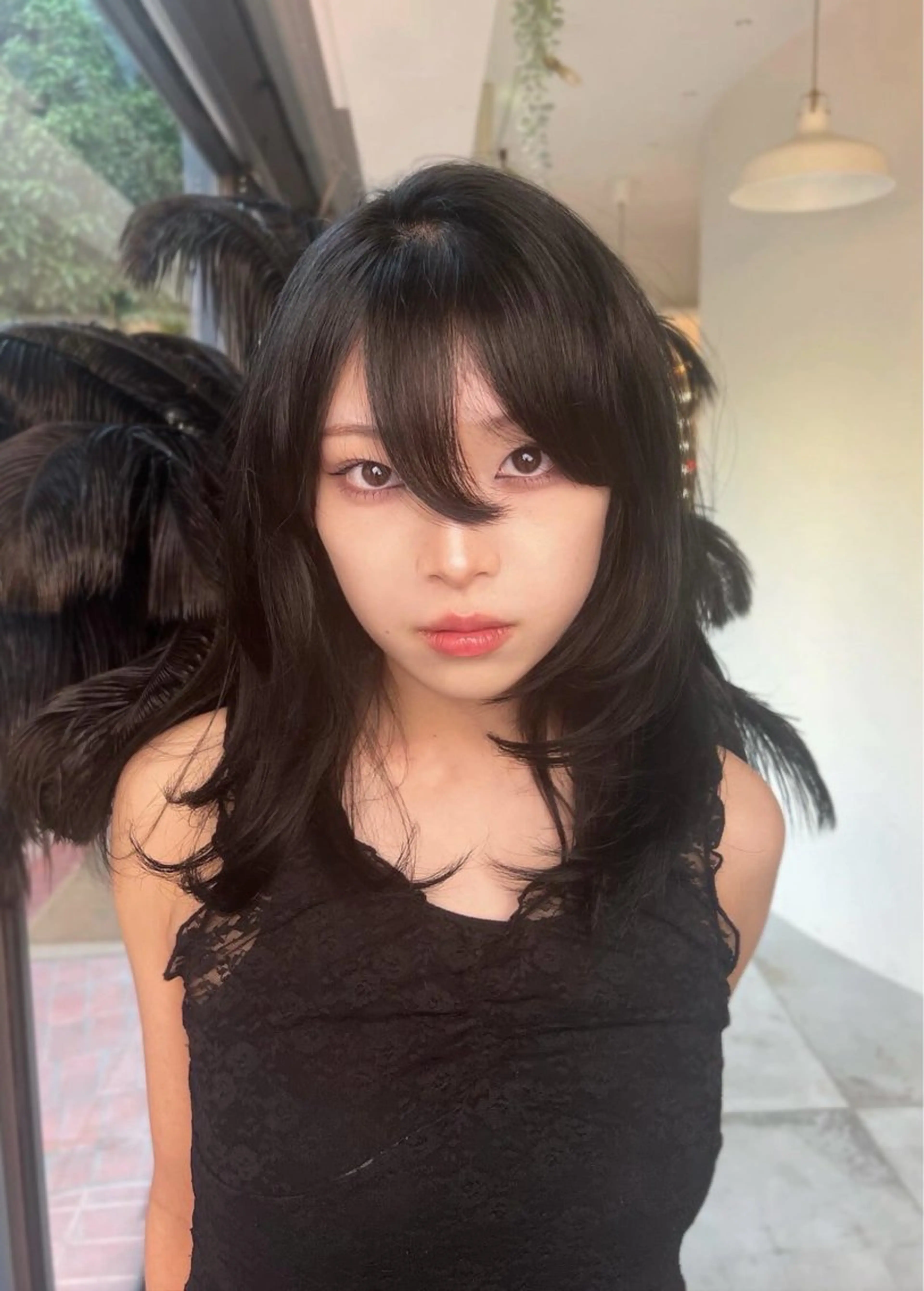 セミロング カラー AIRA/ブリーチ /透明感カラーのヘアスタイル