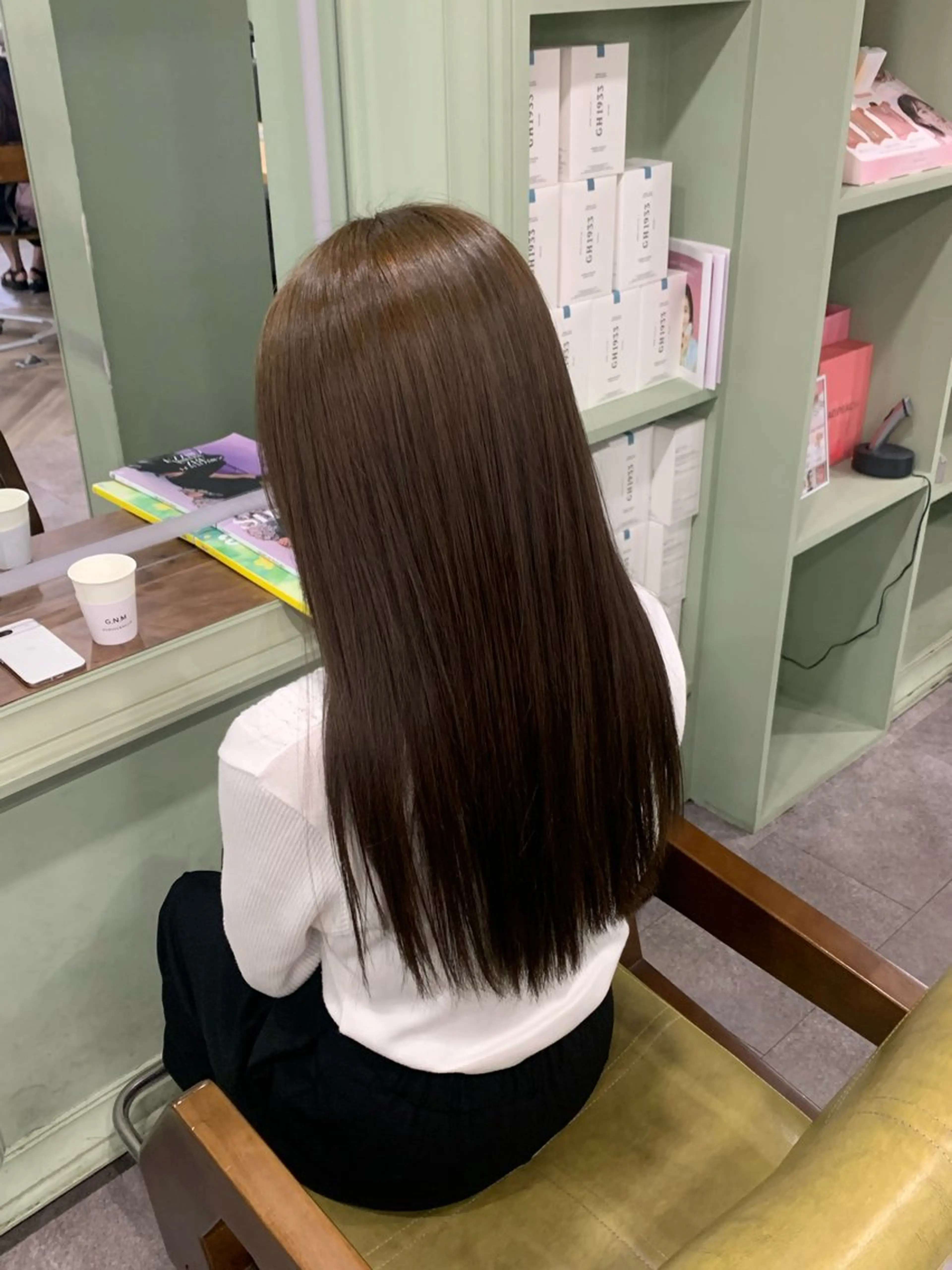 カラー パーマ ♡roa/韓国ヘア/ 似合わせカット🧸のヘアスタイル