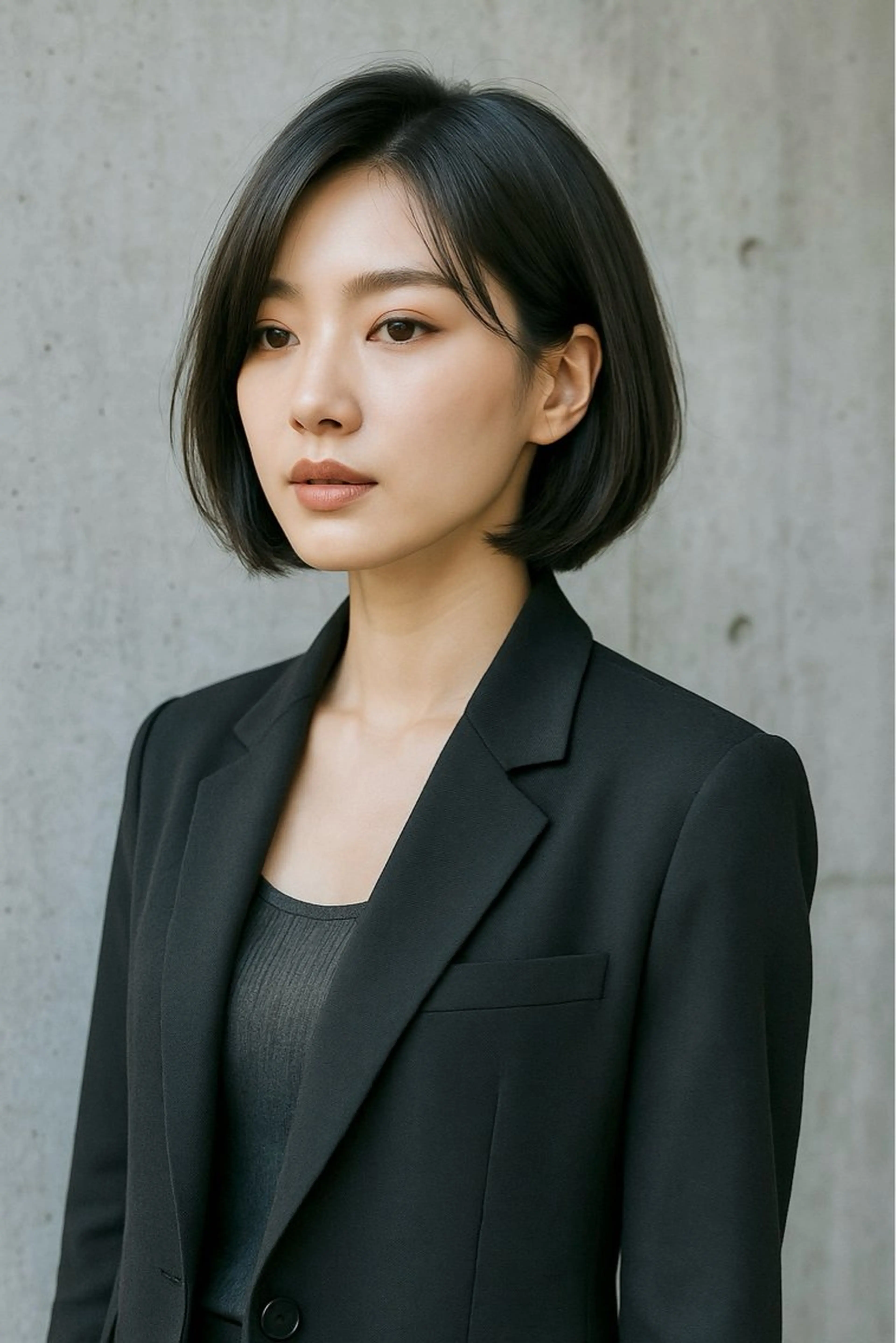 ショート カラー カット ヘアカラー トリートメント 莉乃/縮毛矯正/髪質 改善/艶カラーのヘアスタイル