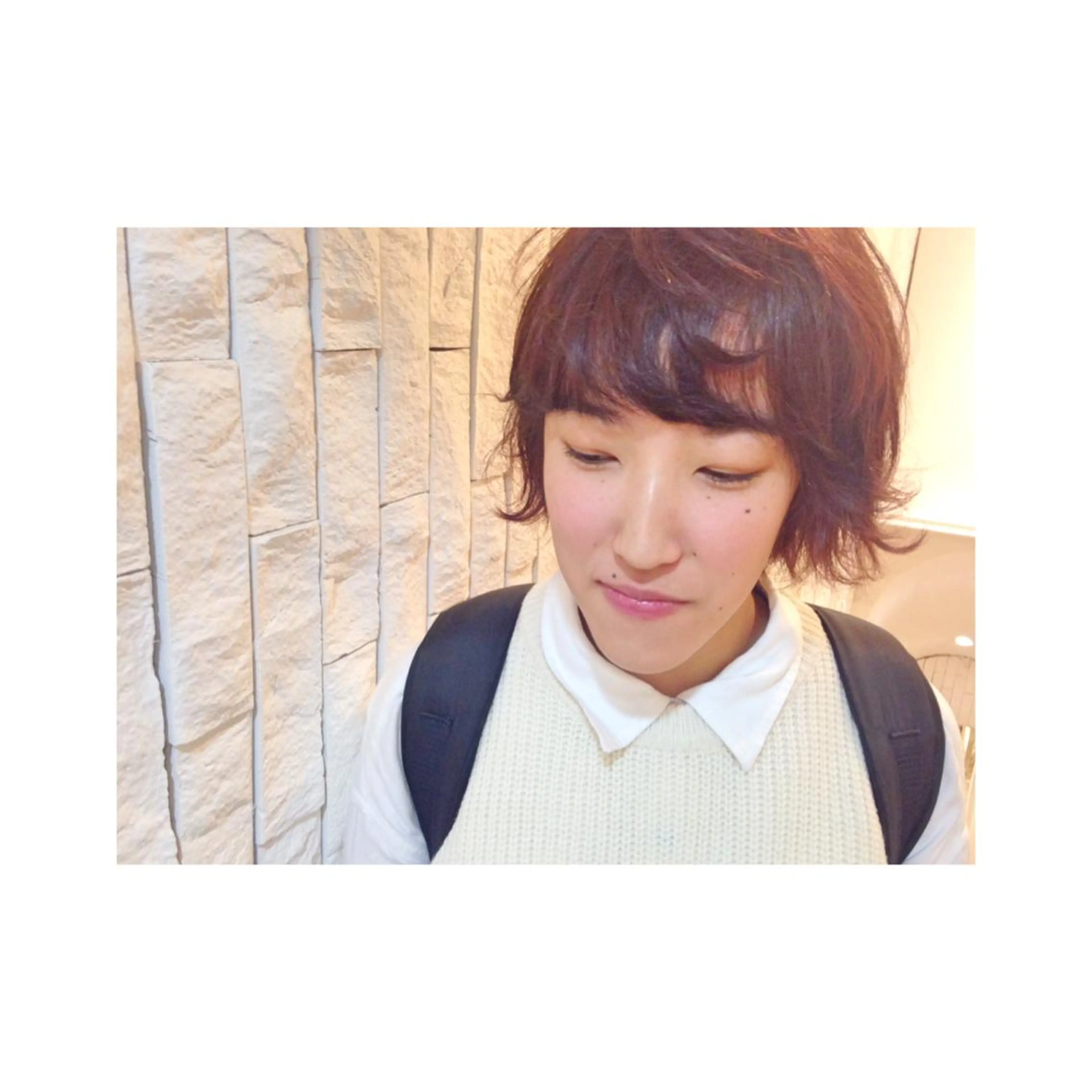 ショート パープルカラー yuki hair所属・yuki watanabeのヘアスタイル