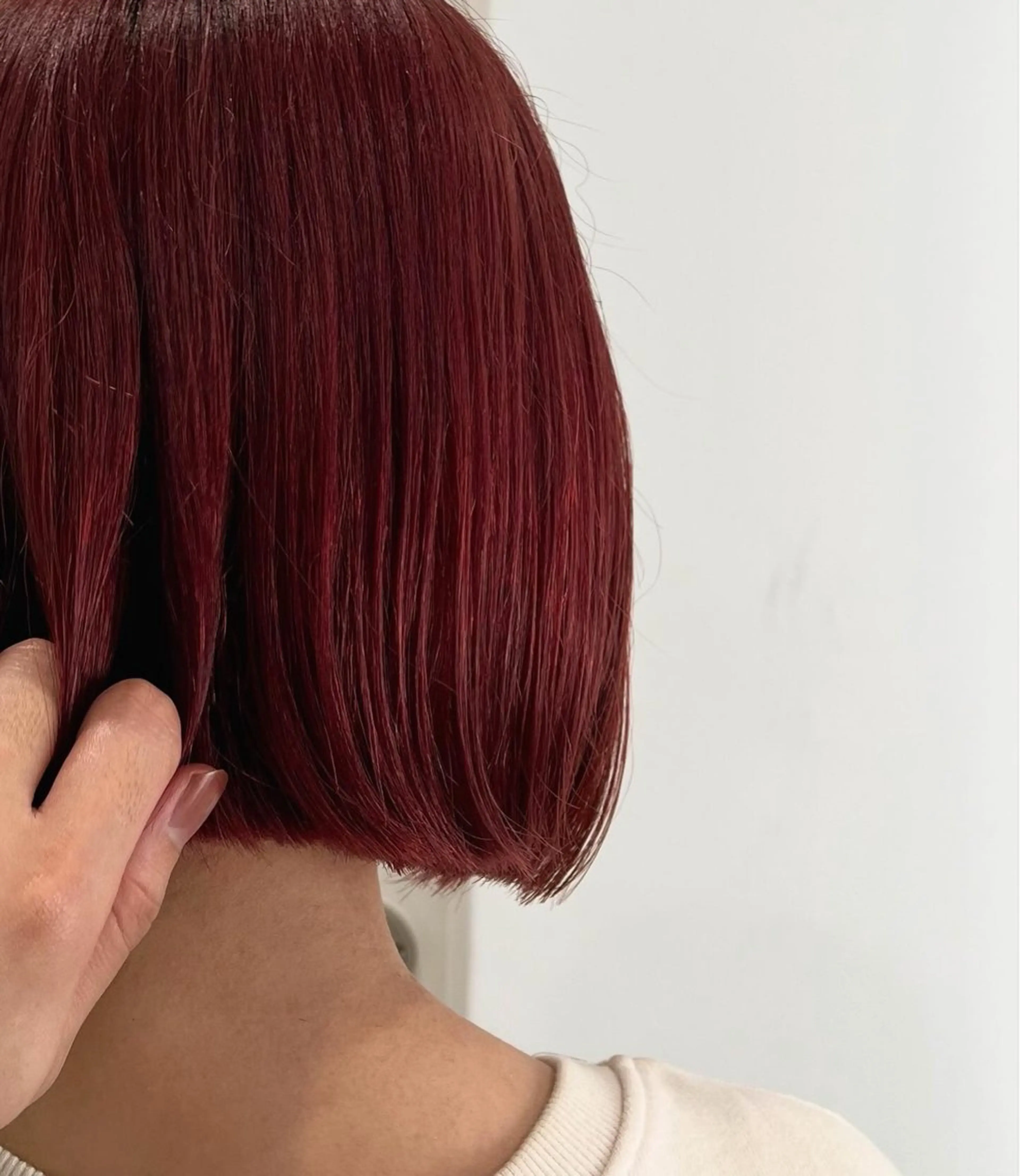 ショート カラー 縮毛矯正/ハイトーン /パーマ/前原汐🎐のヘアスタイル