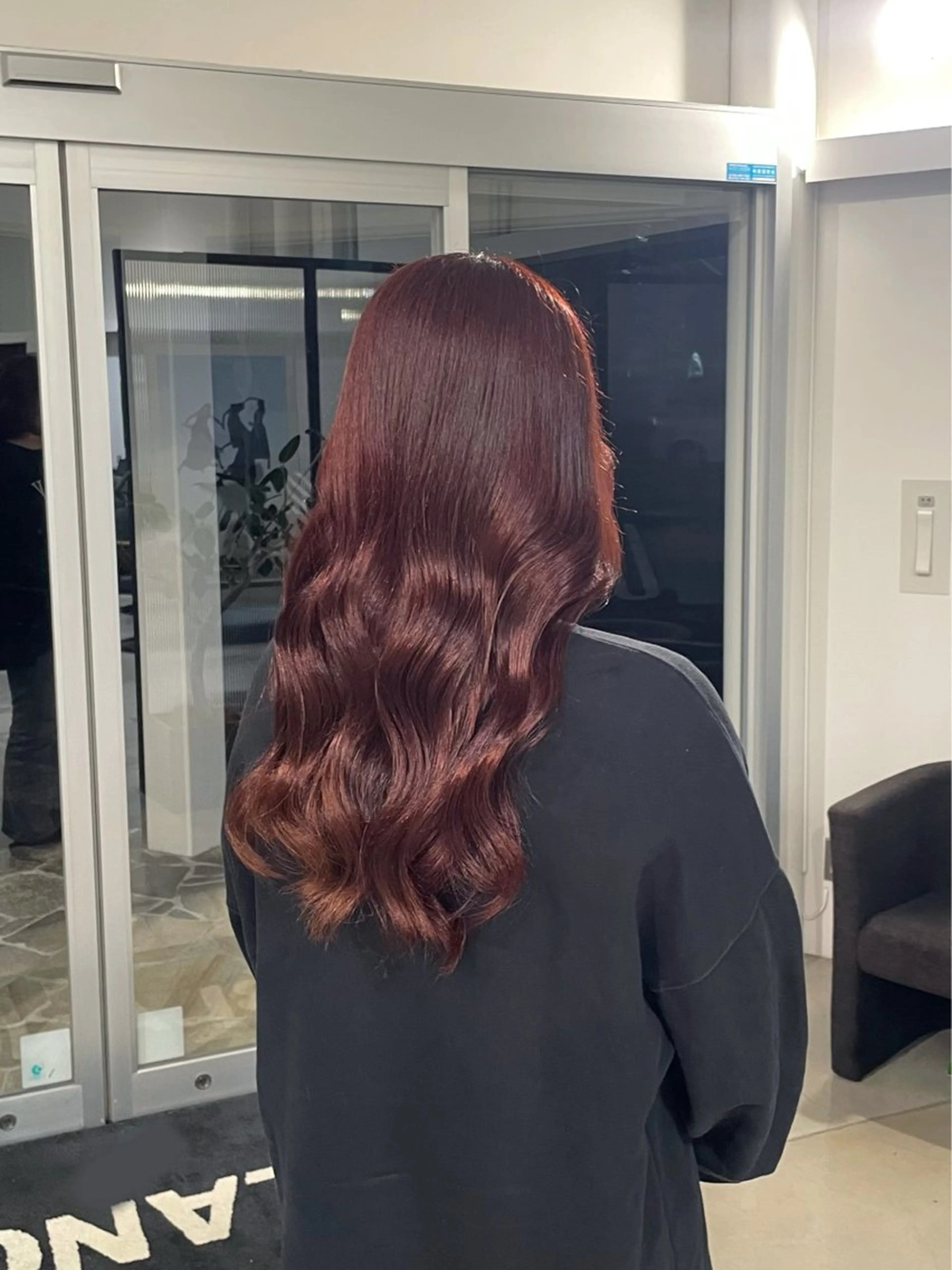 ロング カラー 韓国ヘア/透明感カラ ー/メンズレディースのヘアスタイル