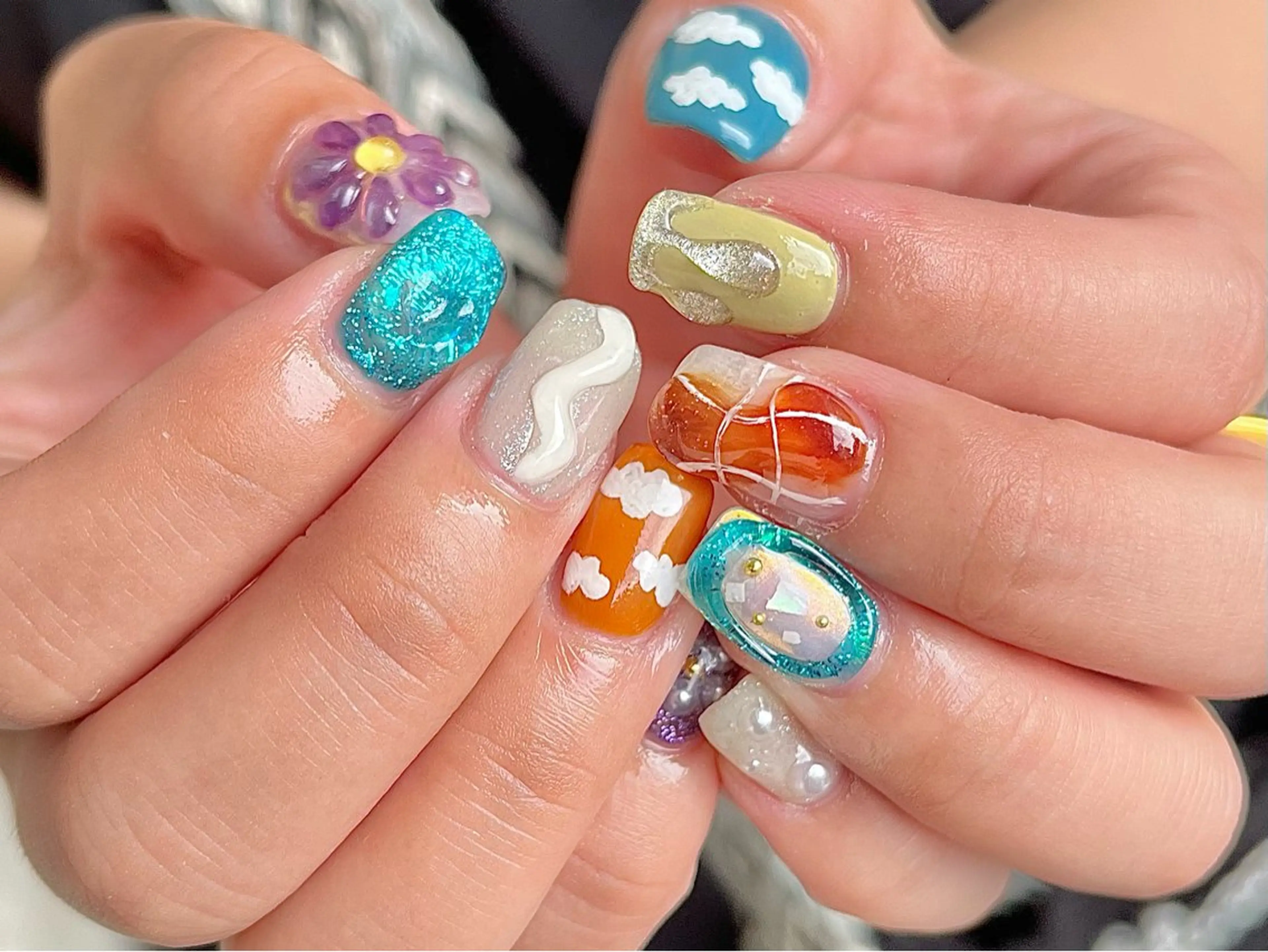 ネイル ハンドネイル フットネイル Nailsalon Fave/Rinaのネイルデザイン