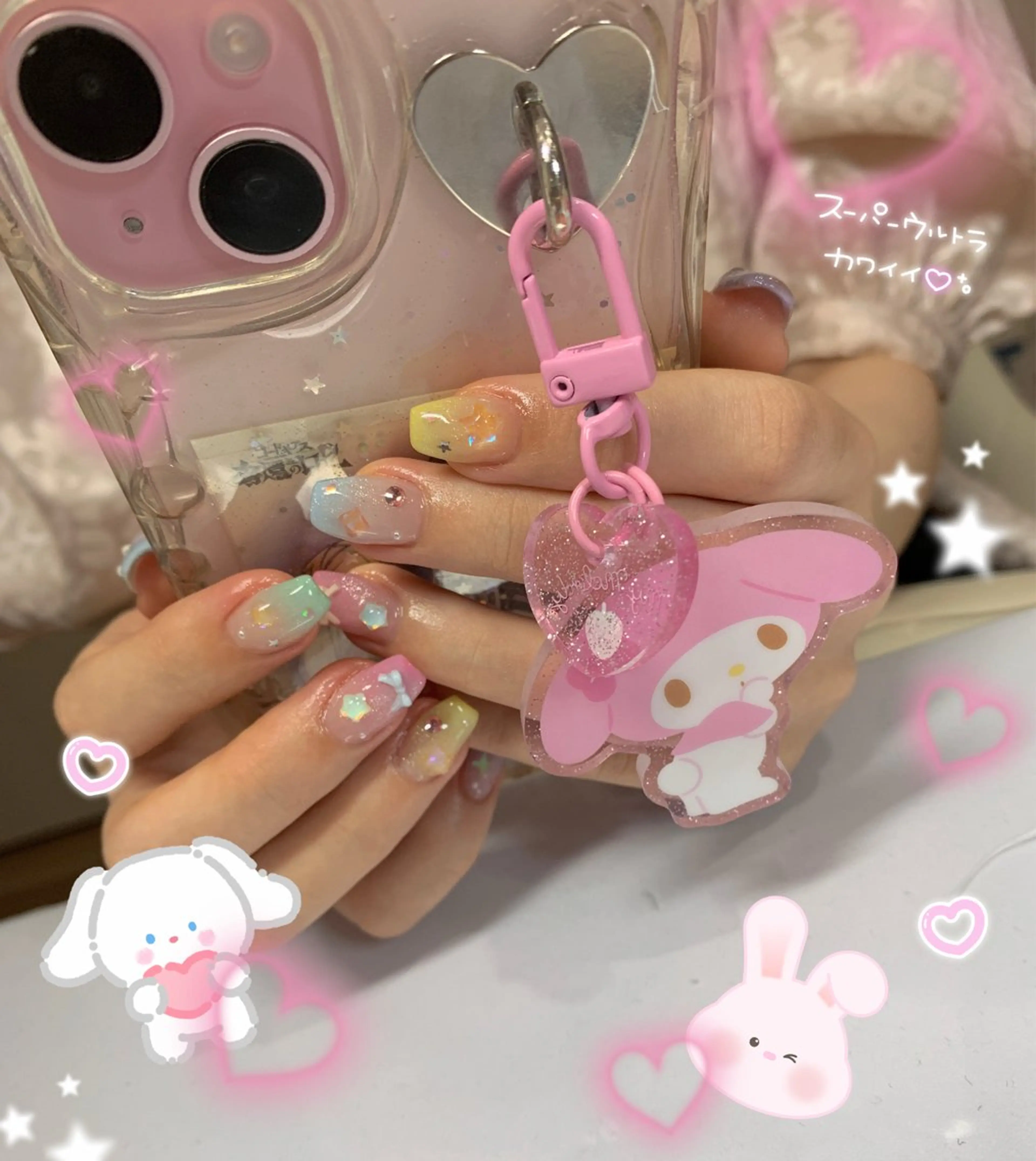 ネイル ハンドネイル La neige* yuki 🥯🍑のネイルデザイン