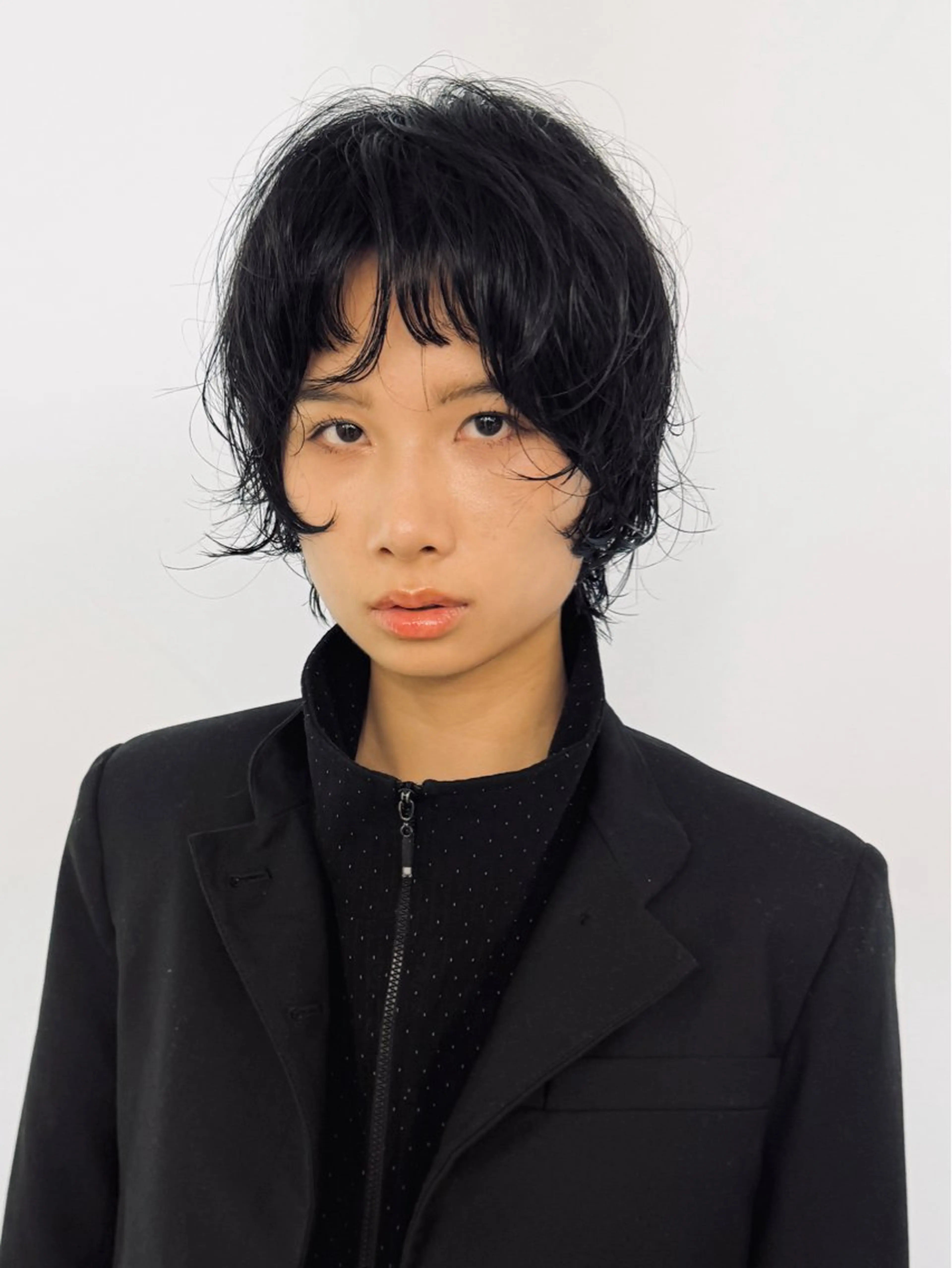 【カット & パーマ】ショートスタイル✨☆ランダムな動きのパーマ☆🔺モデル無料 10代・20代限定の写真