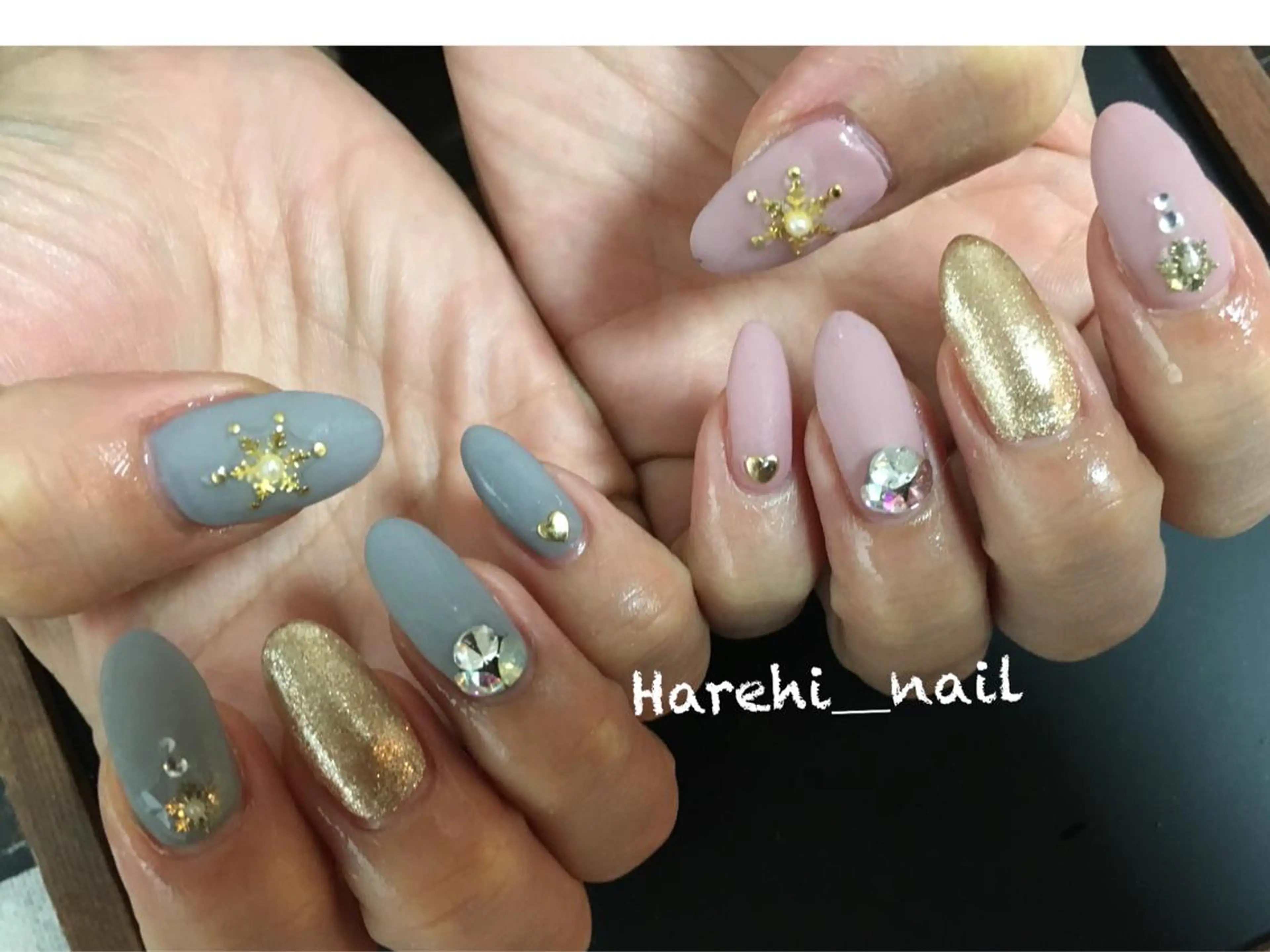 ネイル ハンドネイル Harehi_ nailのネイルデザイン
