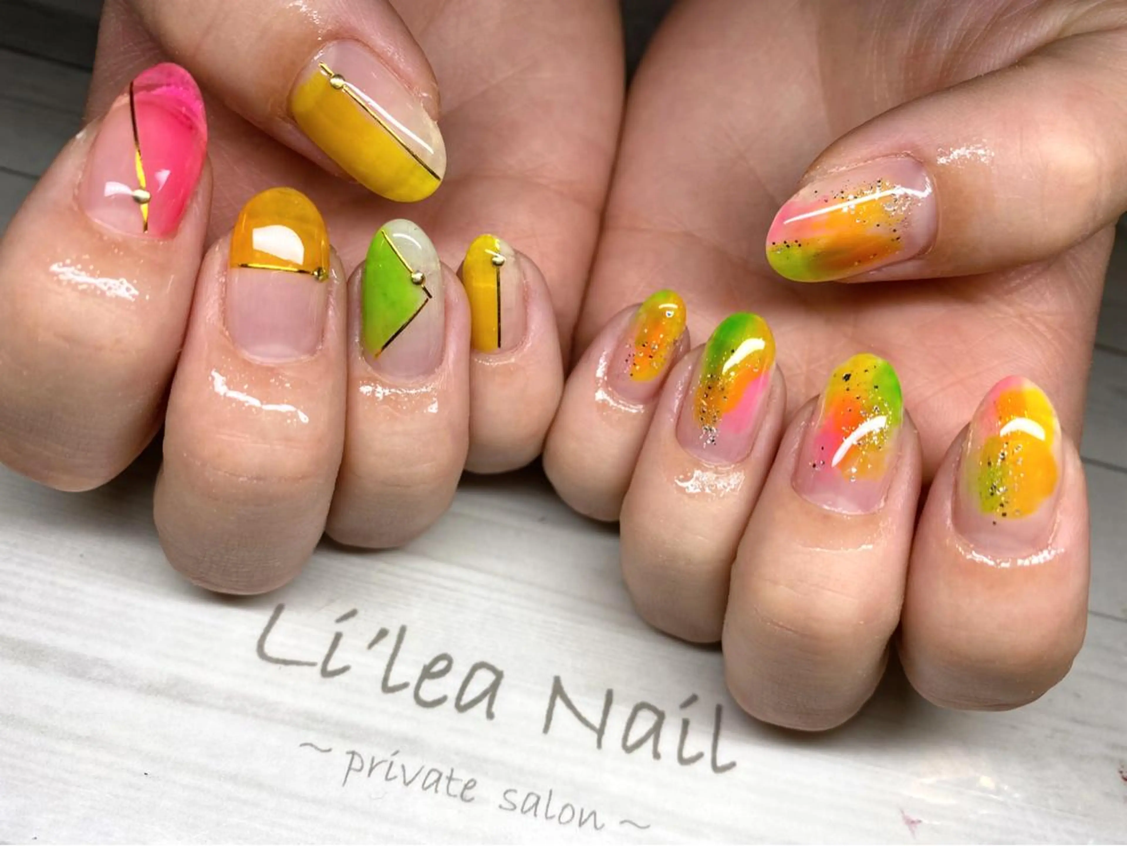 ネイル Li'leaNail AINAのネイルデザイン