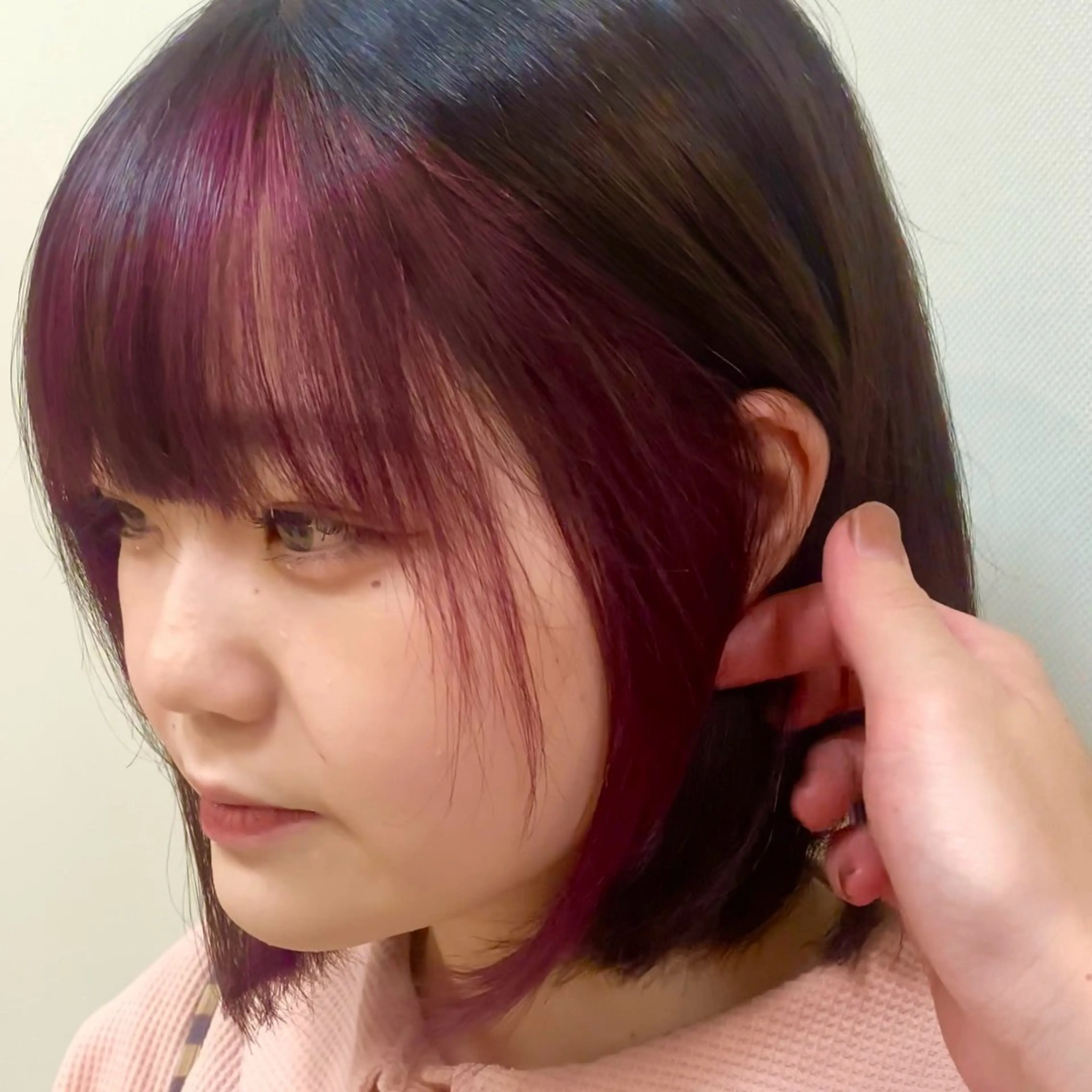 カット＋カラー＋インナーカラーの写真