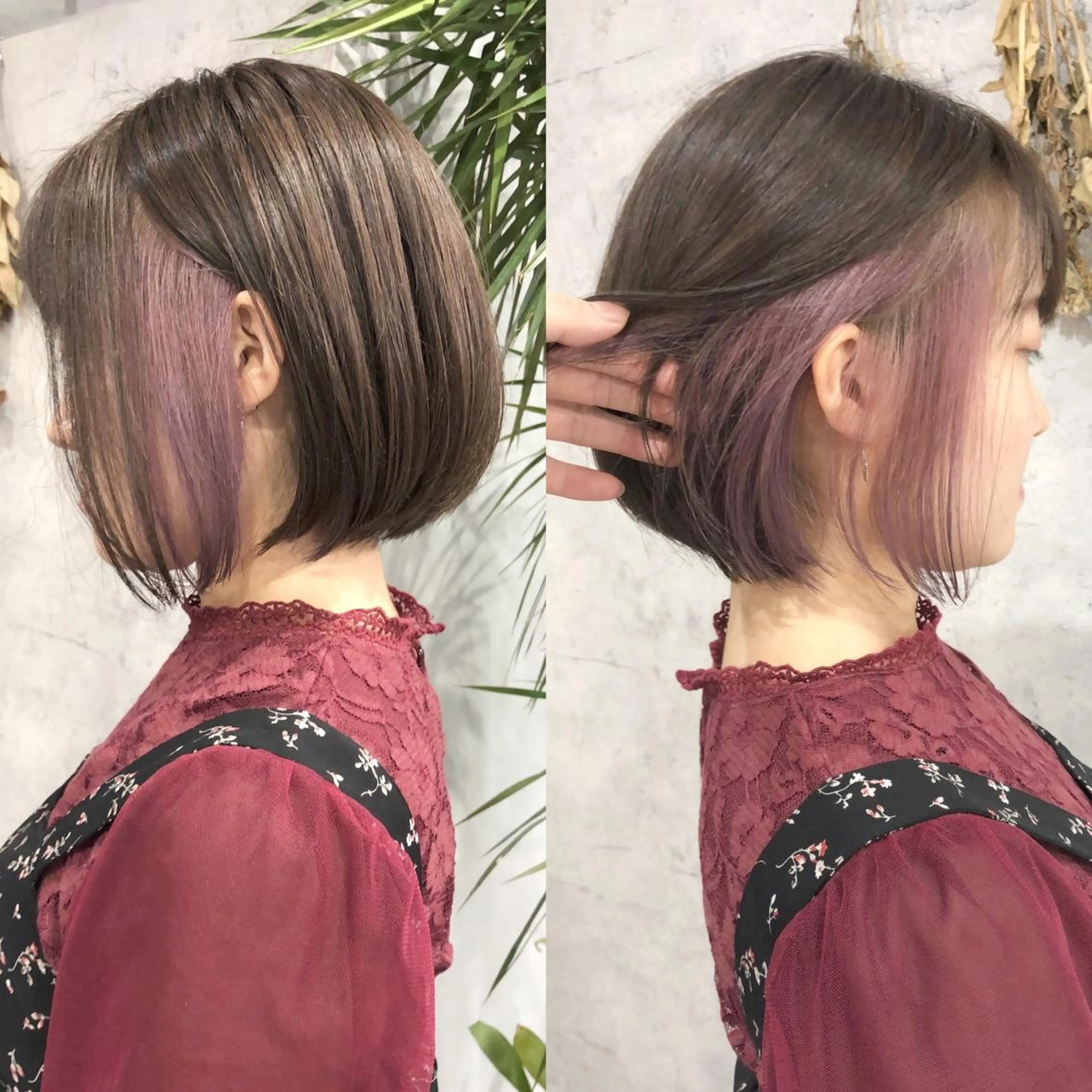 ショート カラー タカハシ ユウキのヘアスタイル