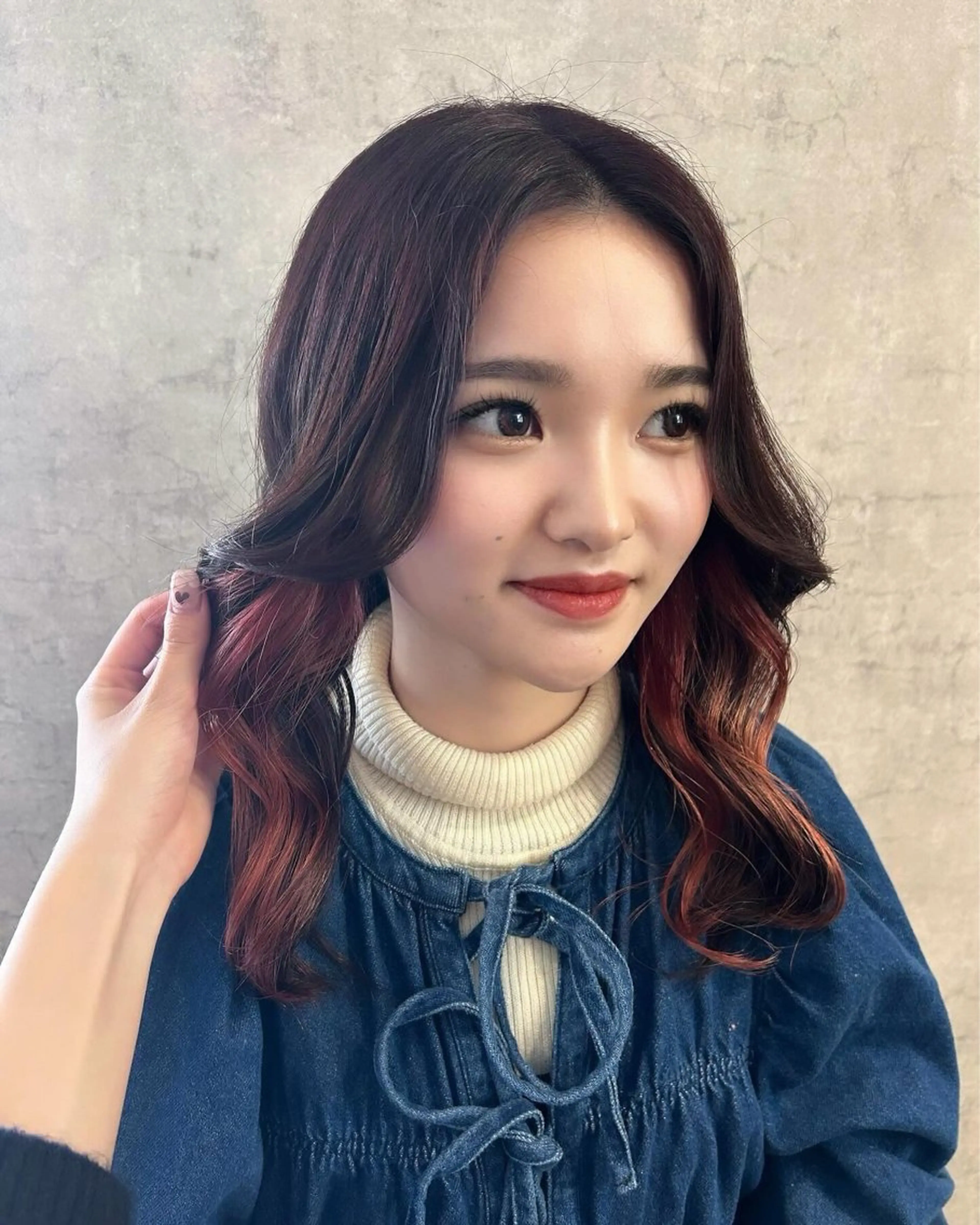 【point bleach】 インナーカラー （ ブリーチ込み ） ＋ フルカラー 🤍の写真