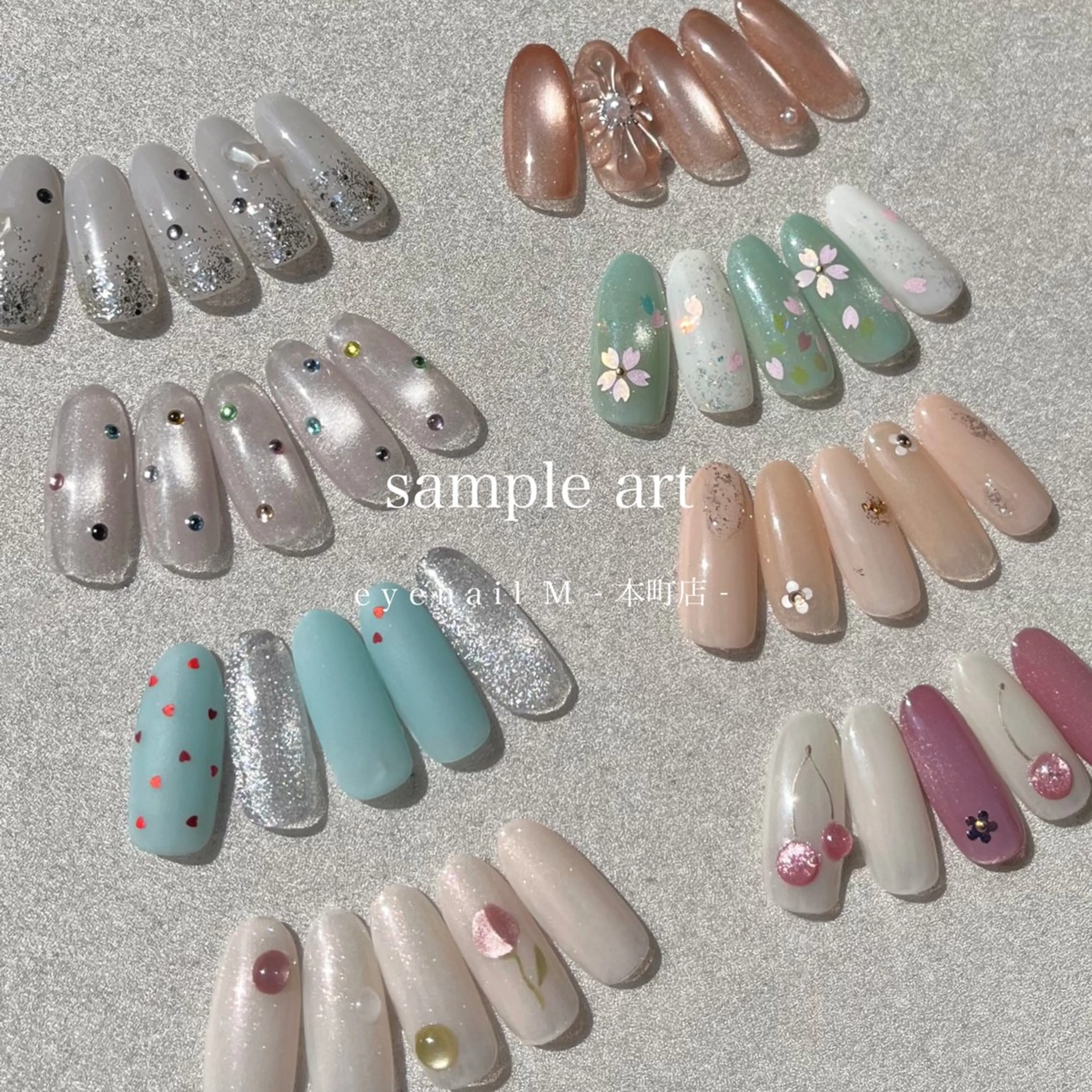 ネイル ハンドネイル eyenailm 🌼のネイルデザイン