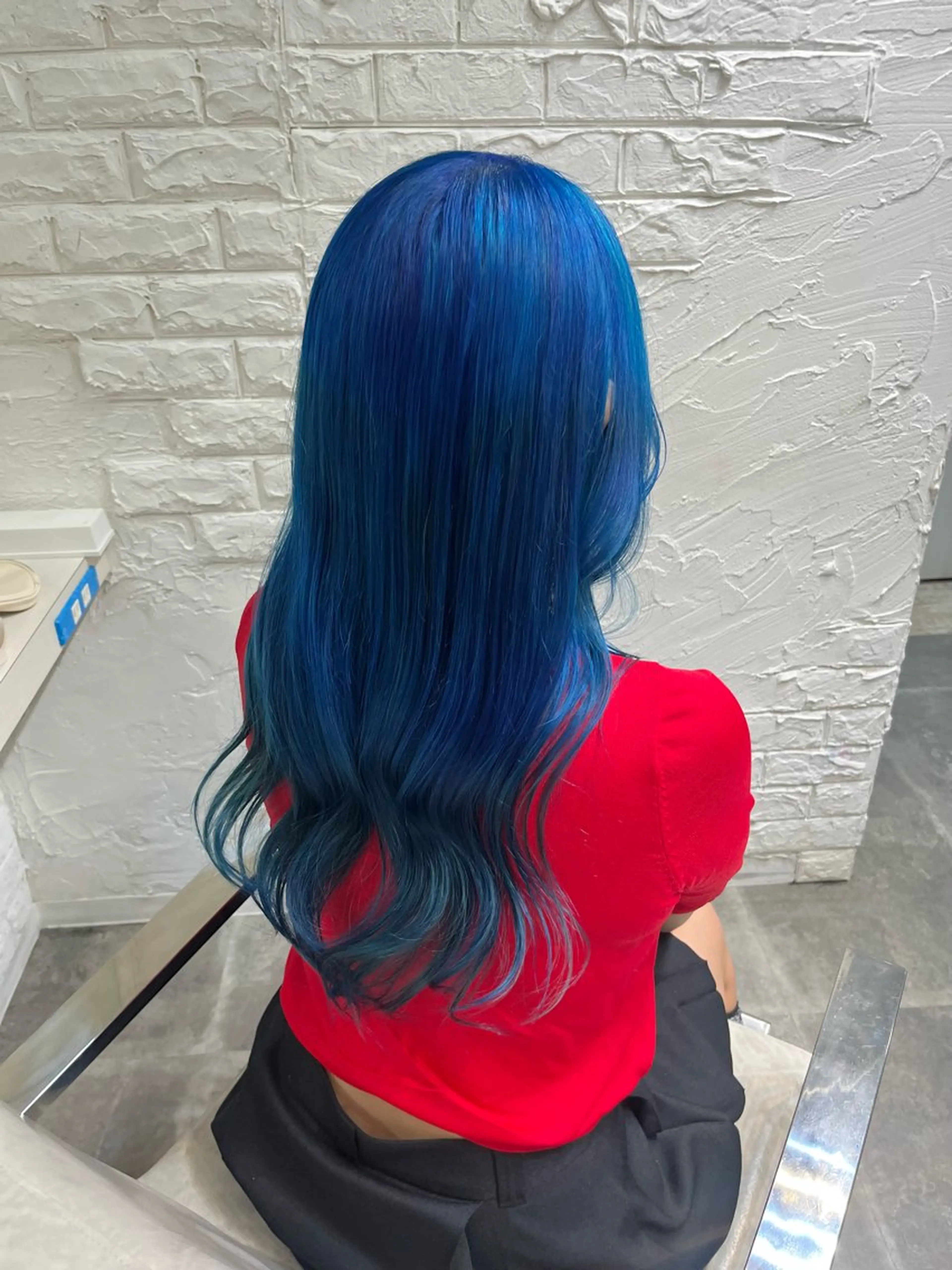 ロング カラー ヘアカラー uros.所属・🩵aiko / モデル募集中️🩵のヘアスタイル