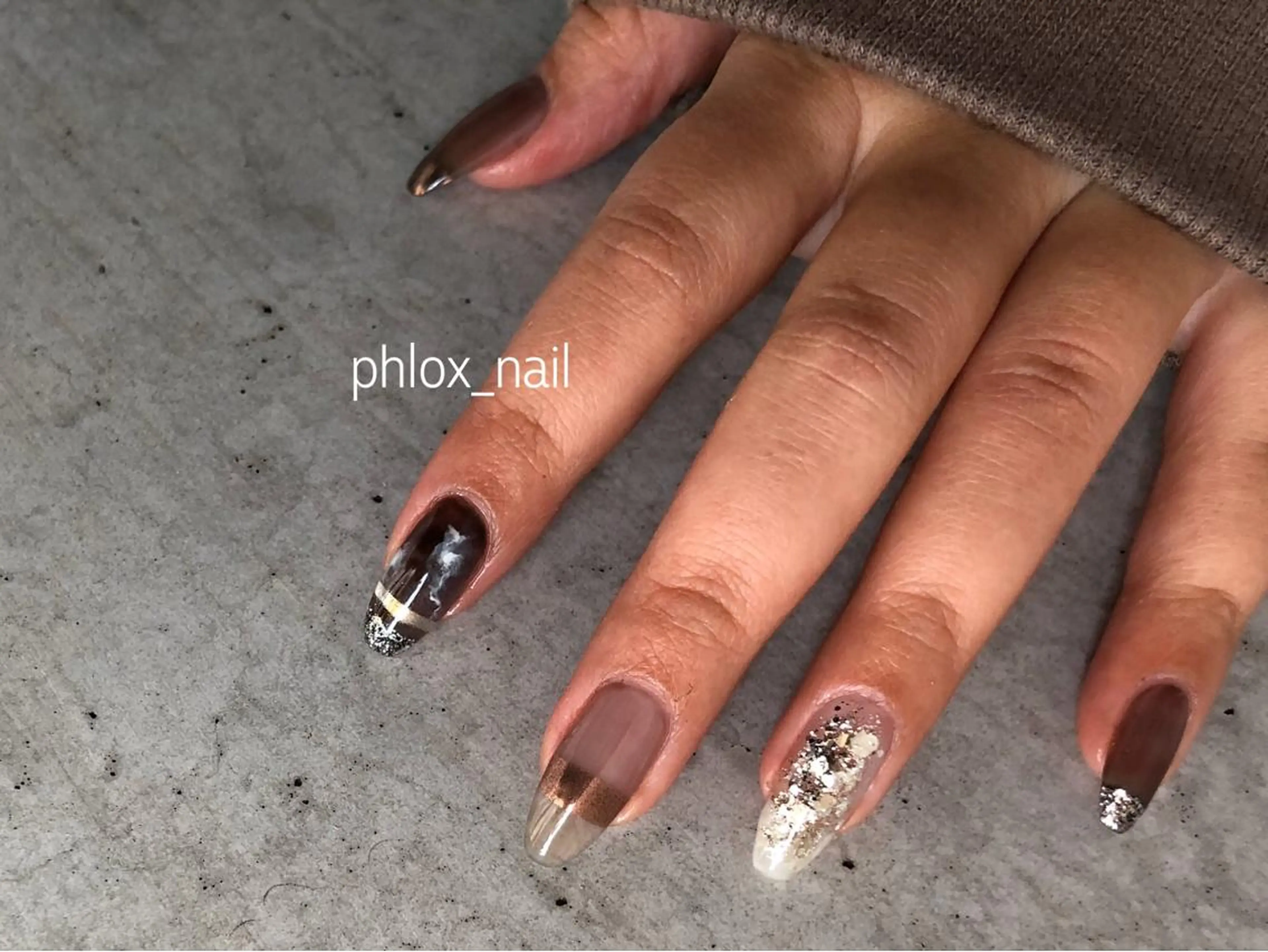 ネイル s/w _shokoのネイルデザイン