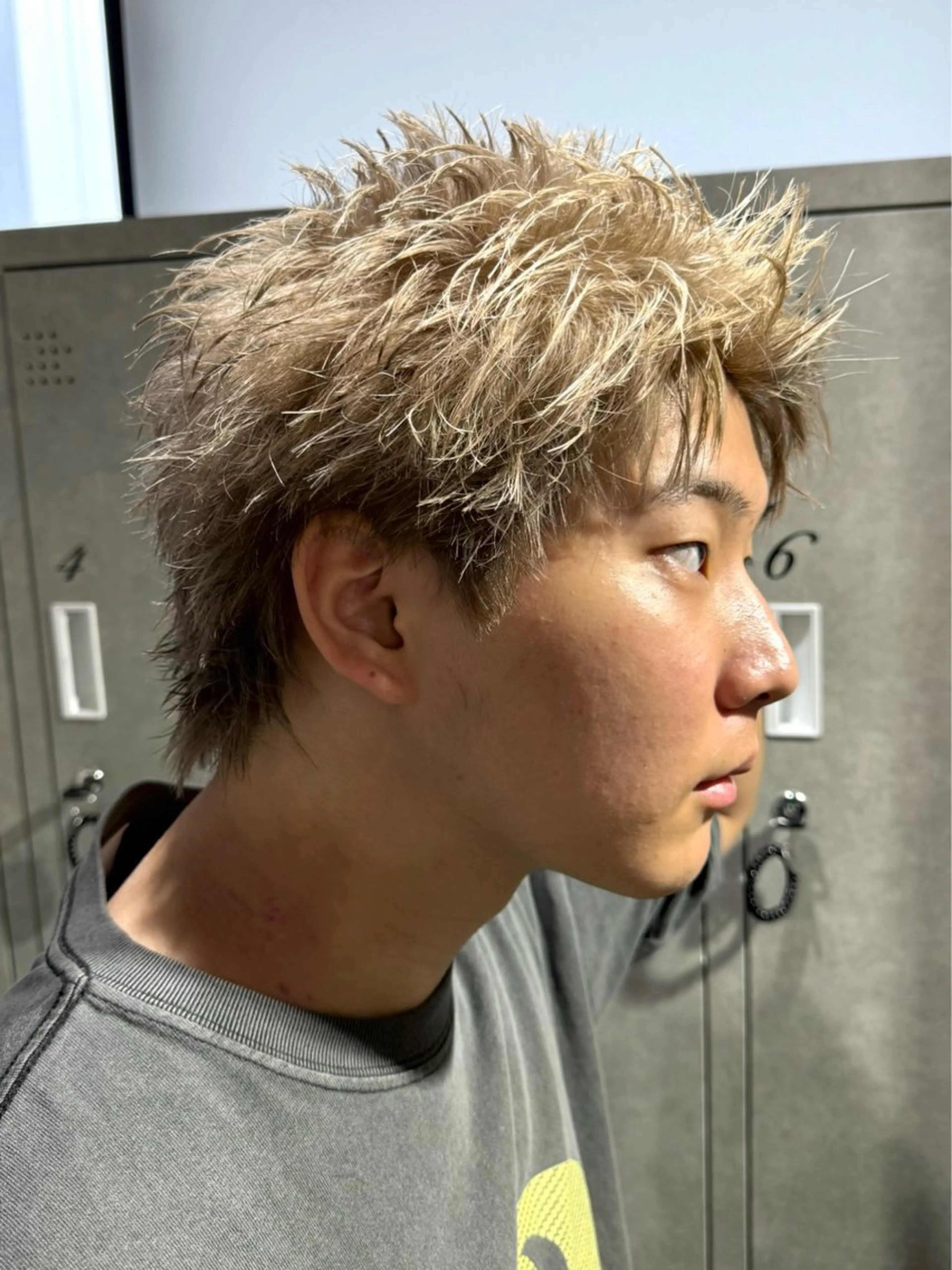 メンズ ヘアカラー メンズカラー 💎Reoのヘアスタイル