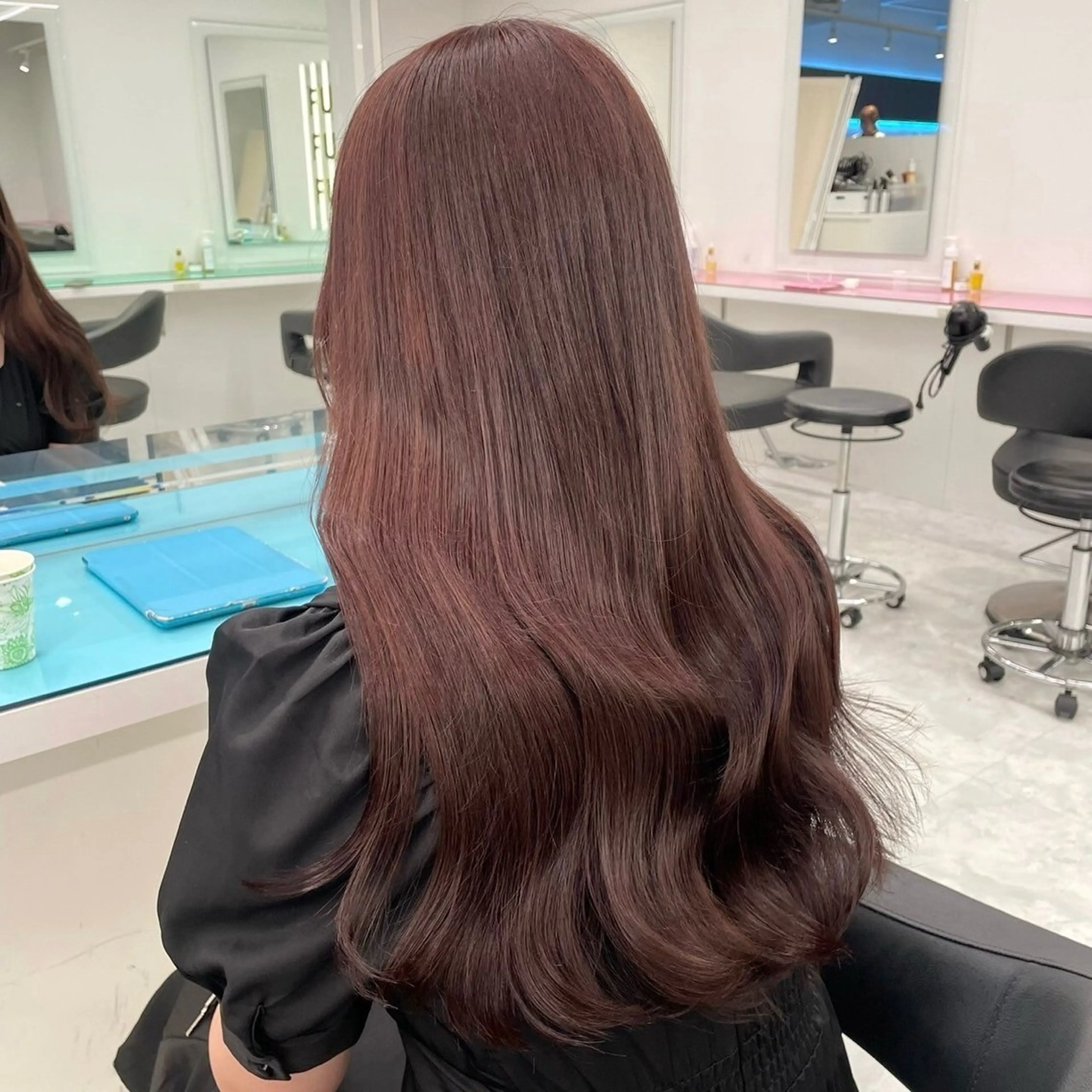 カラー ヘアカラー トリートメント ヘッドスパ ヘアセット 🍒暖色ダブルカラー /FUKA🍒のヘアスタイル