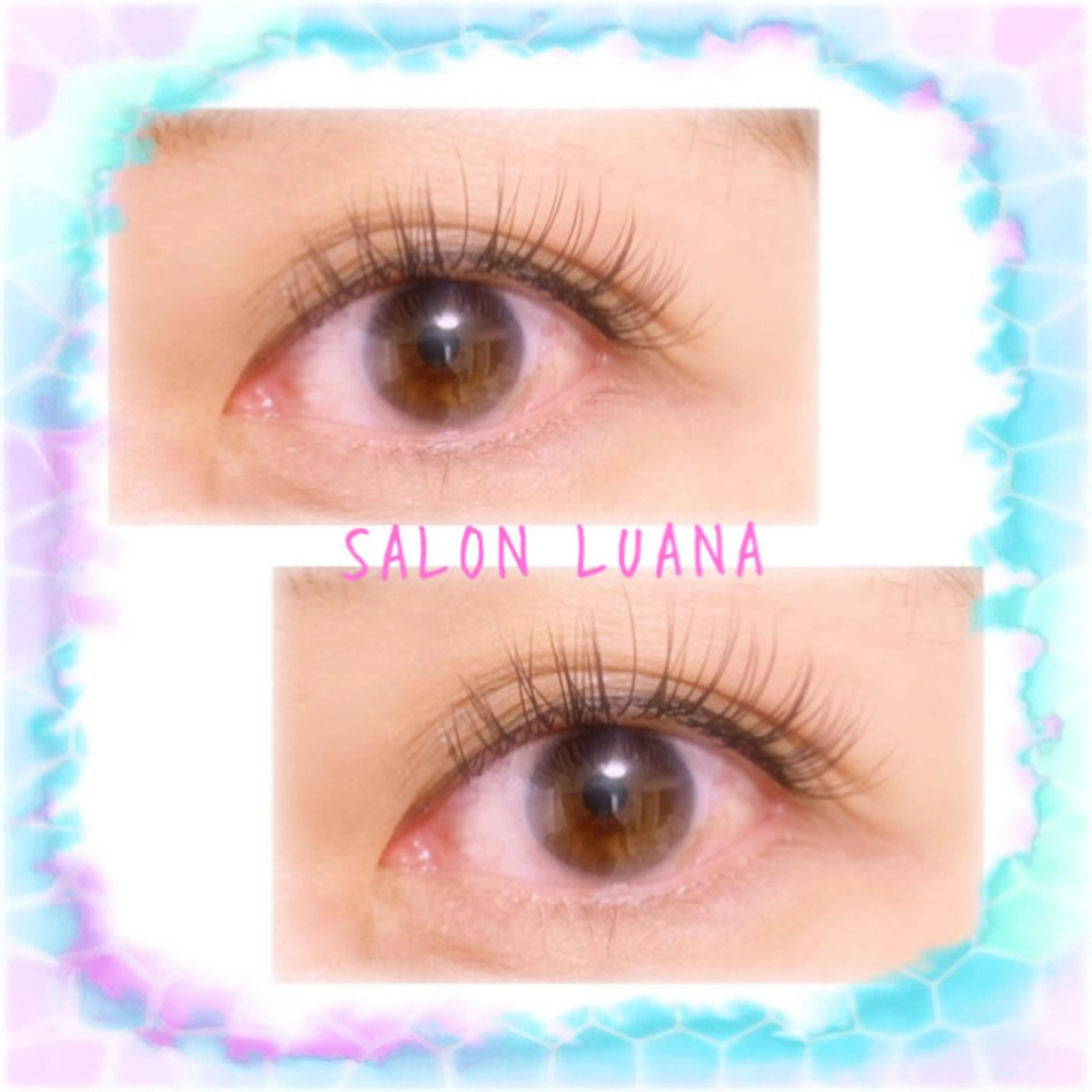 マツエク・マツパ SALON LUANA🏝のマツエク・マツパデザイン