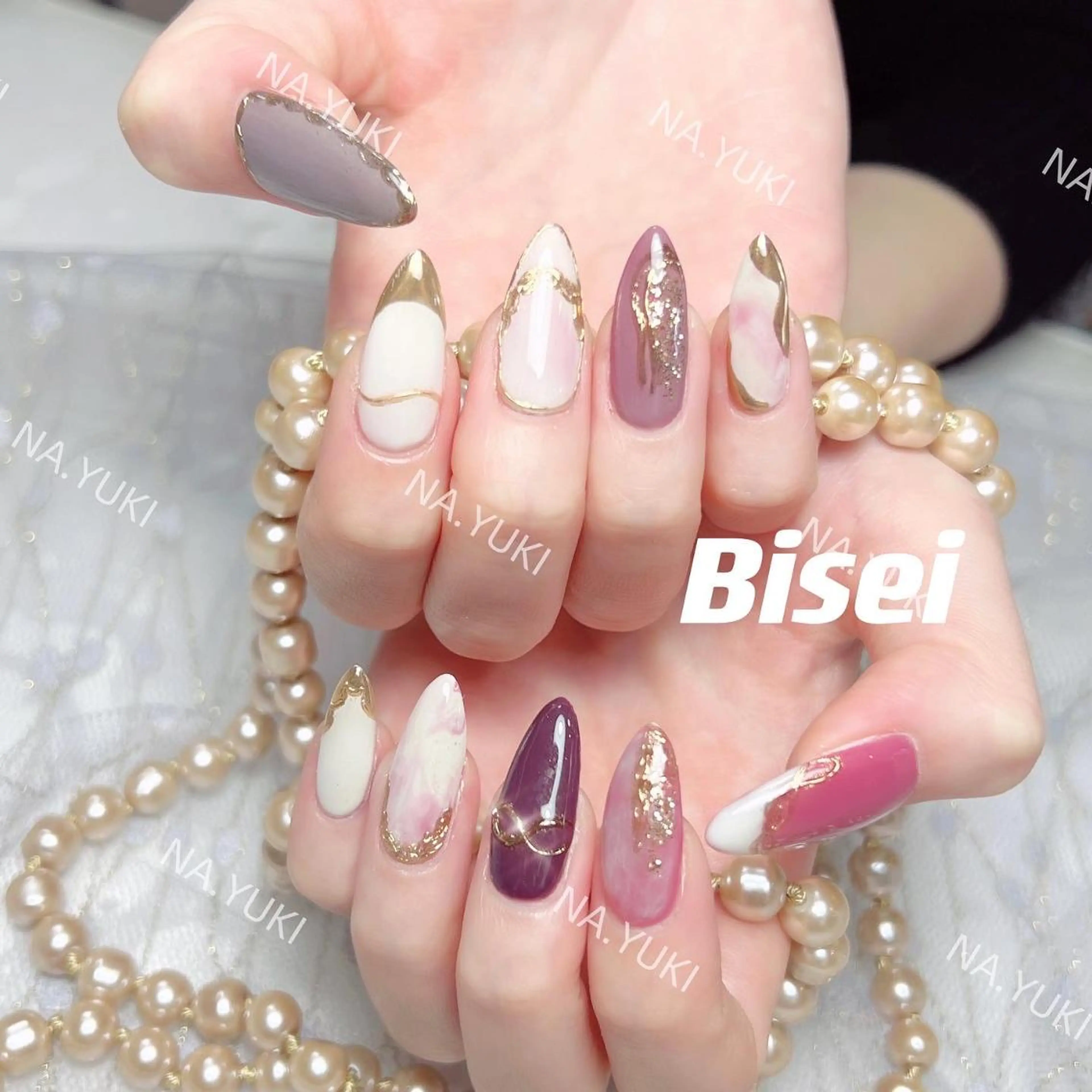 ネイル ハンドネイル ハンドケア YUKI 💗 渋谷店のネイルデザイン