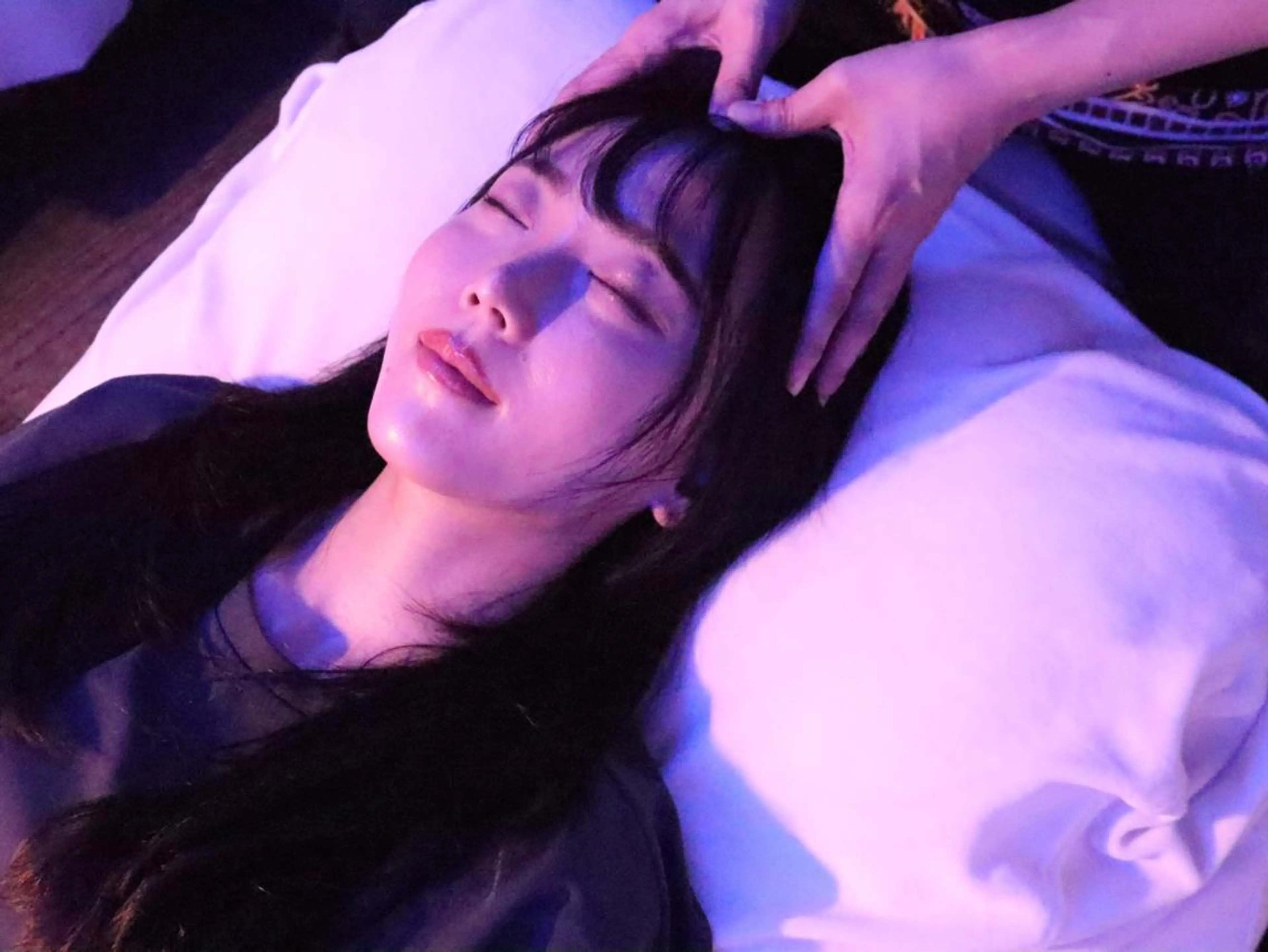 【頭のもみほぐし】肩こり・不眠にプラネタリウム空間×ドライヘッドスパ60分の写真