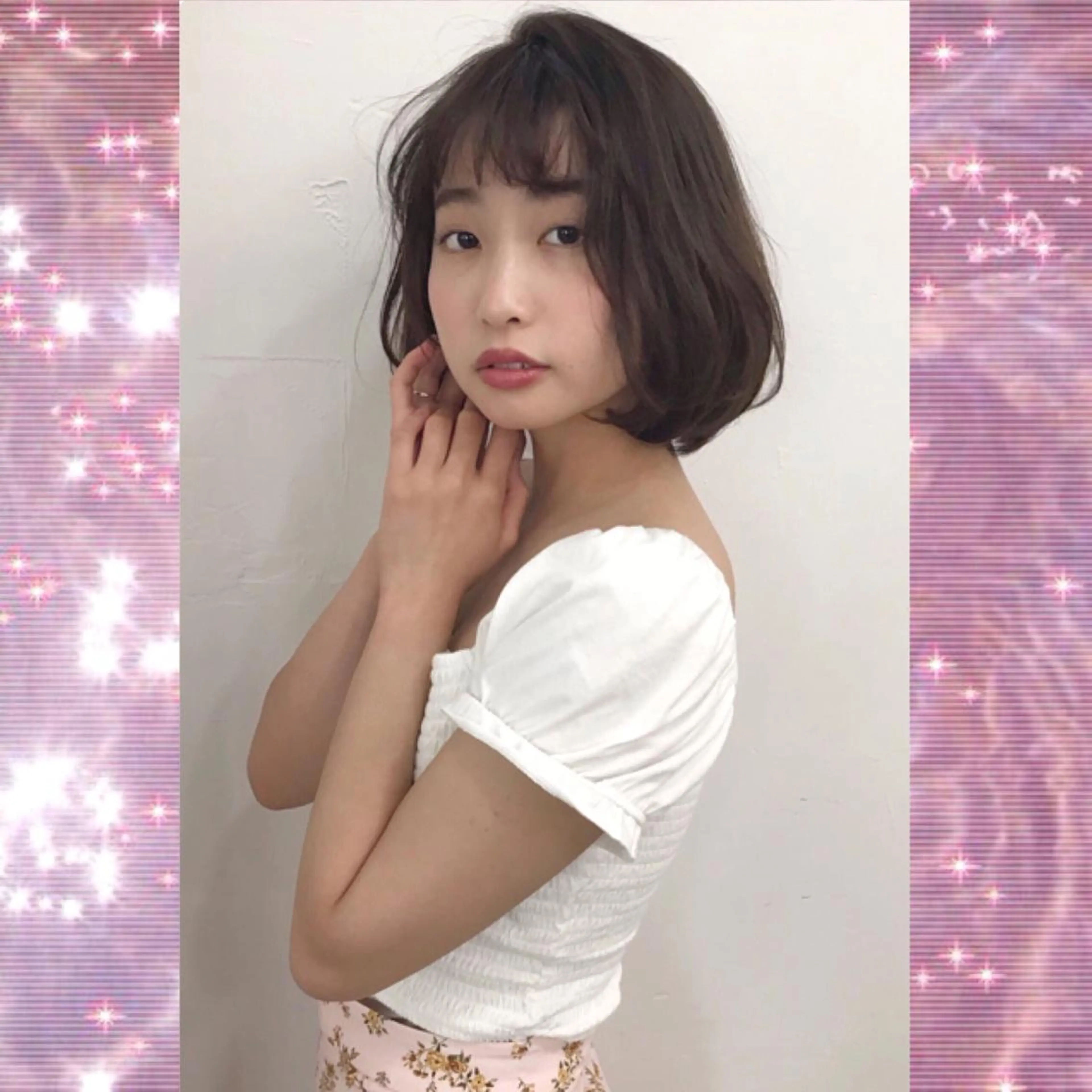 ショート 🪭risa 暖色/レイヤー🪭のヘアスタイル