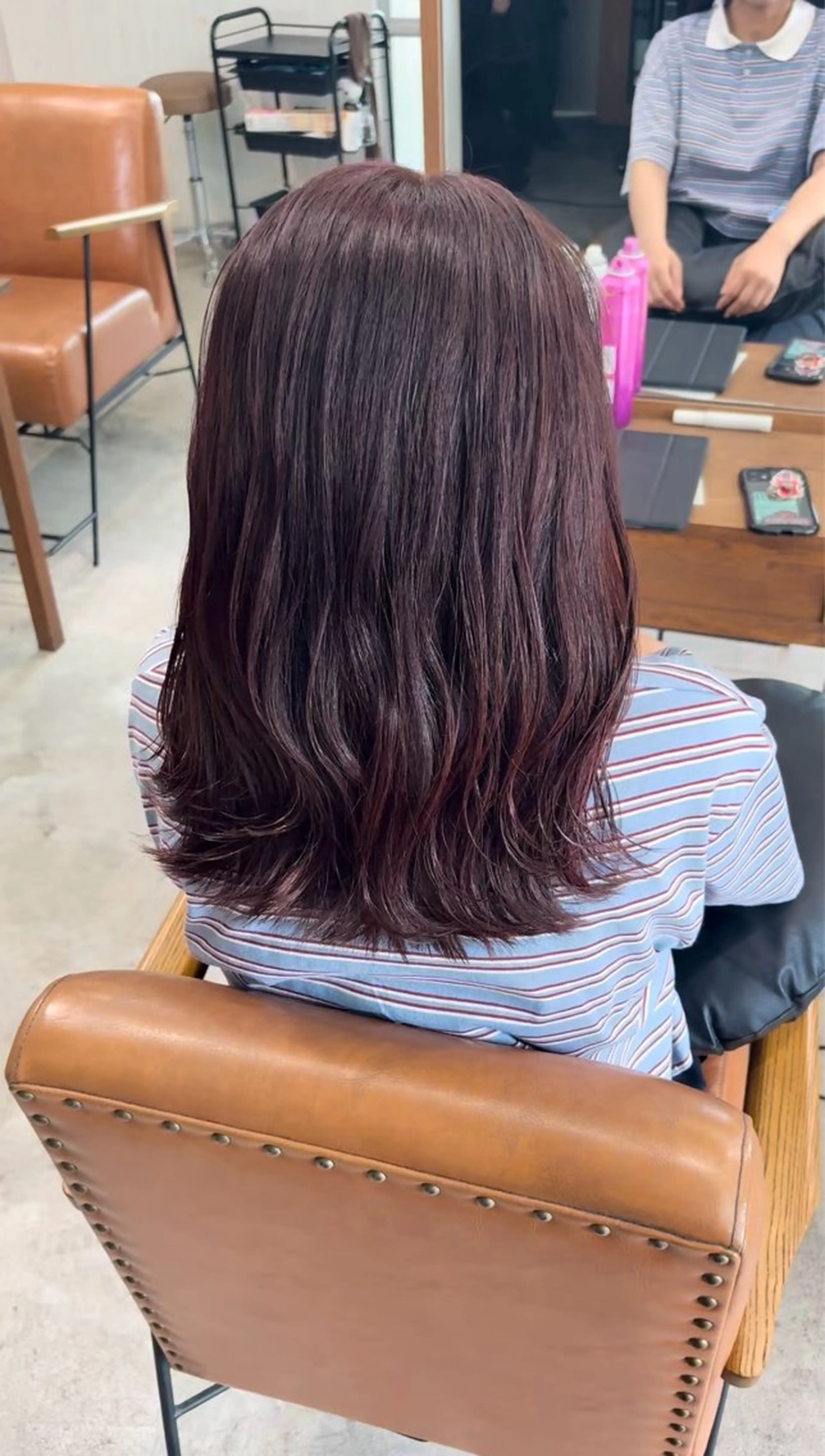 セミロング カット ヘアカラー トリートメント Nicoru*所属・SONO 【一宮】のヘアスタイル