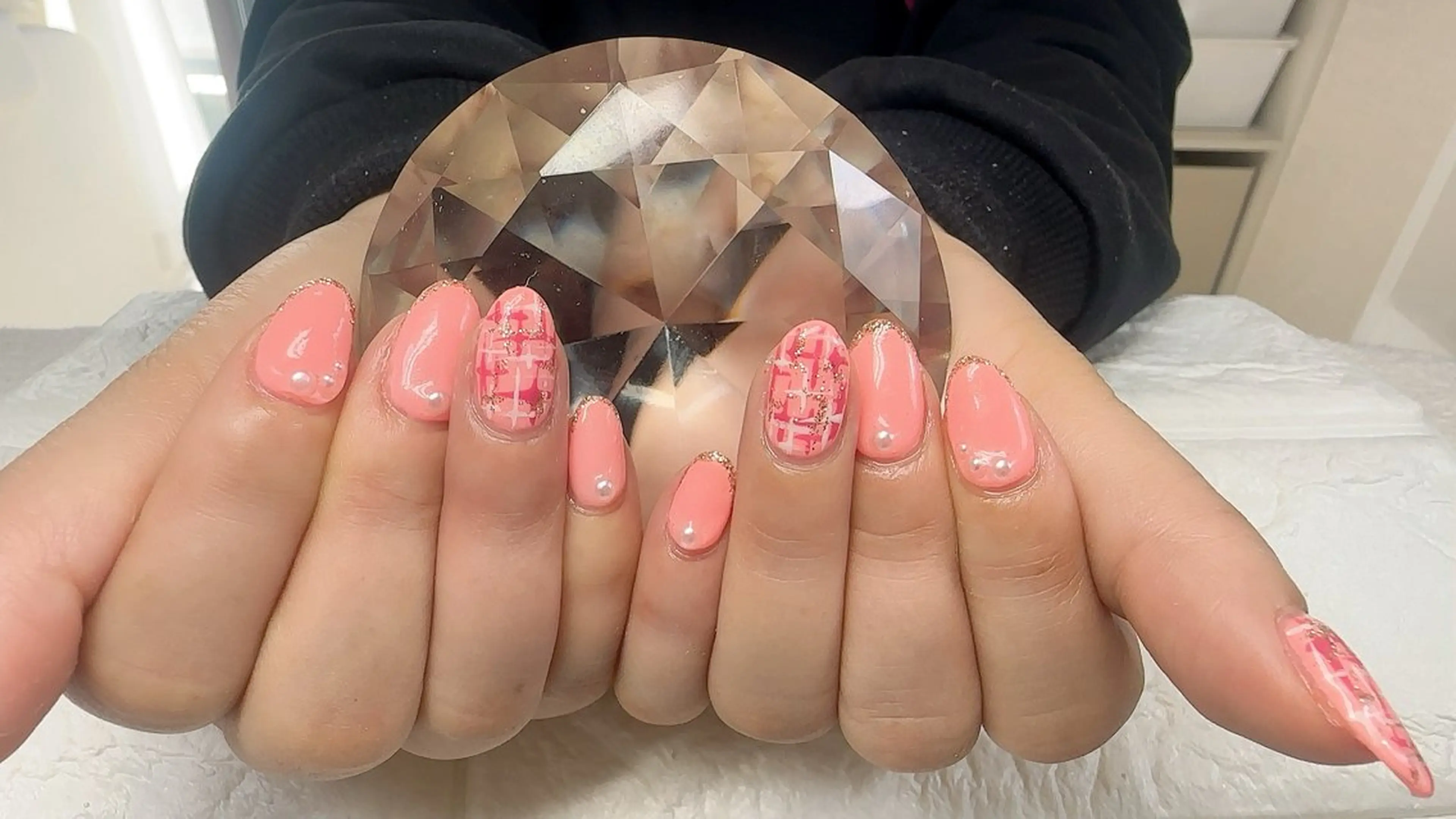 ネイル アートネイル ジェルネイル 持ち込み ニュアンスネイル ワンカラーネイル ハンドネイル MYU Nails所属・MYU Nailsのネイルデザイン