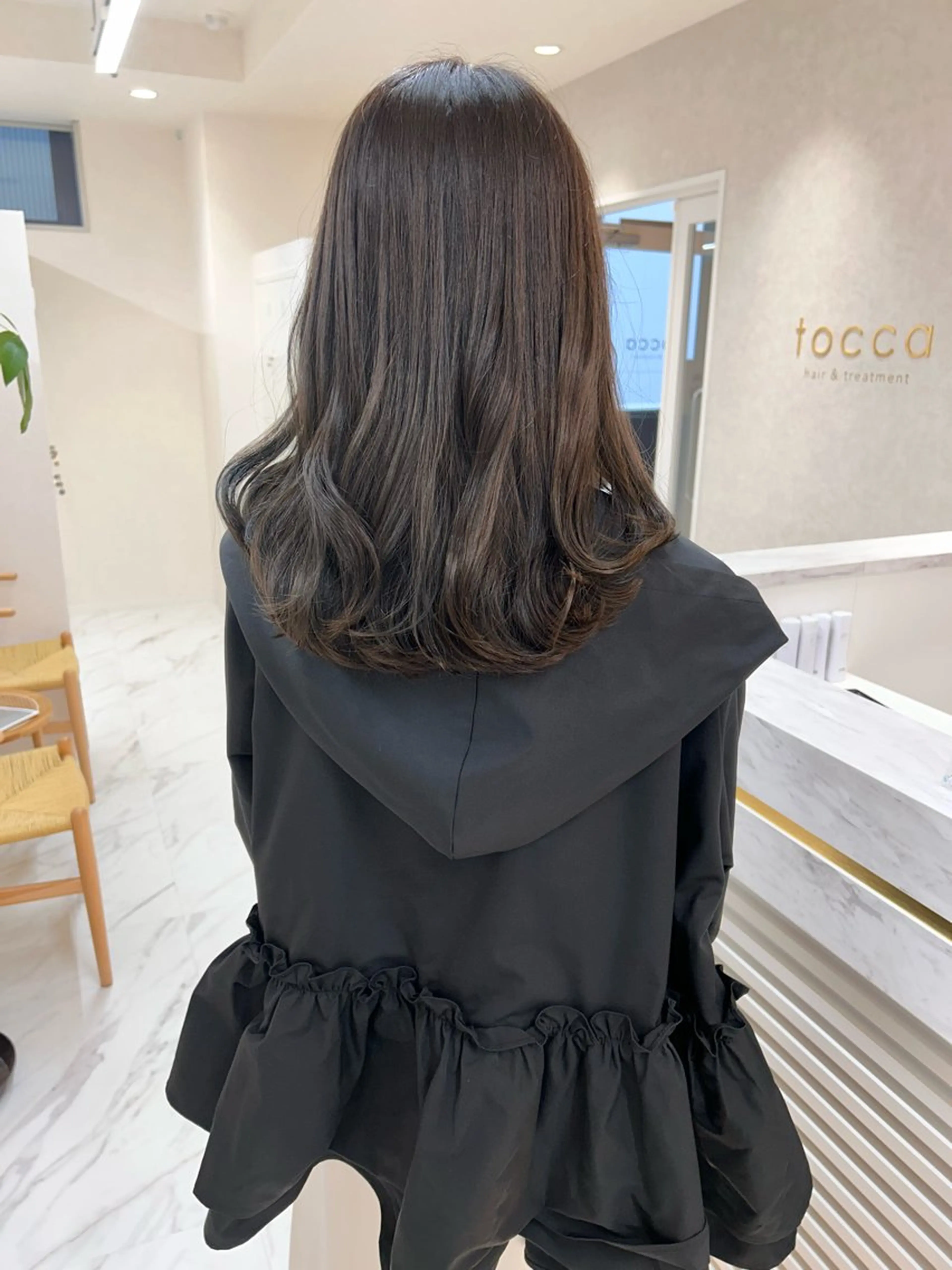 ロング カラー アッシュ ベージュカラー Saori / さおりのヘアスタイル