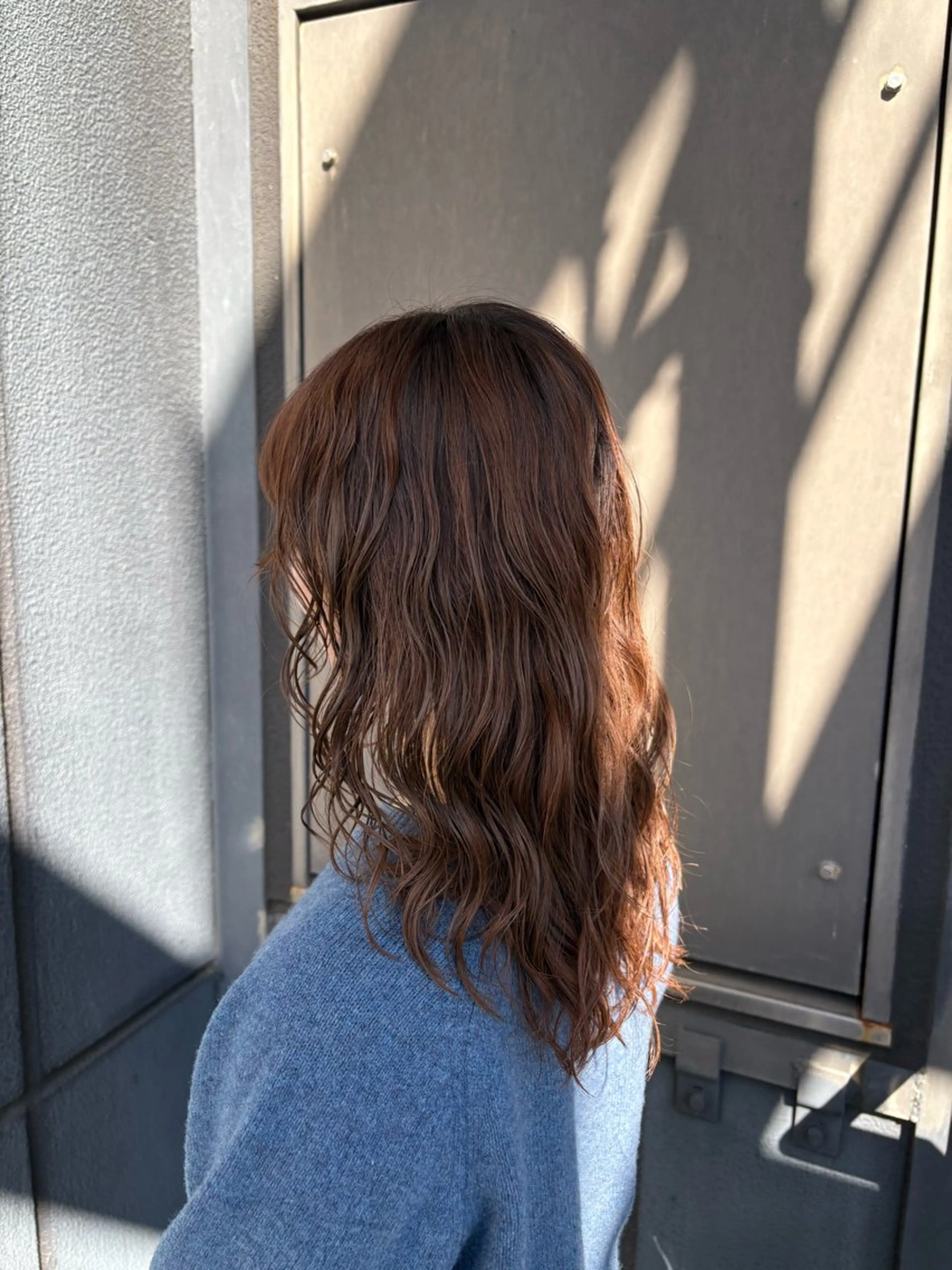 ミディアム ミディアムパーマ 似合わせカット‪// 鶴我万唯華のヘアスタイル