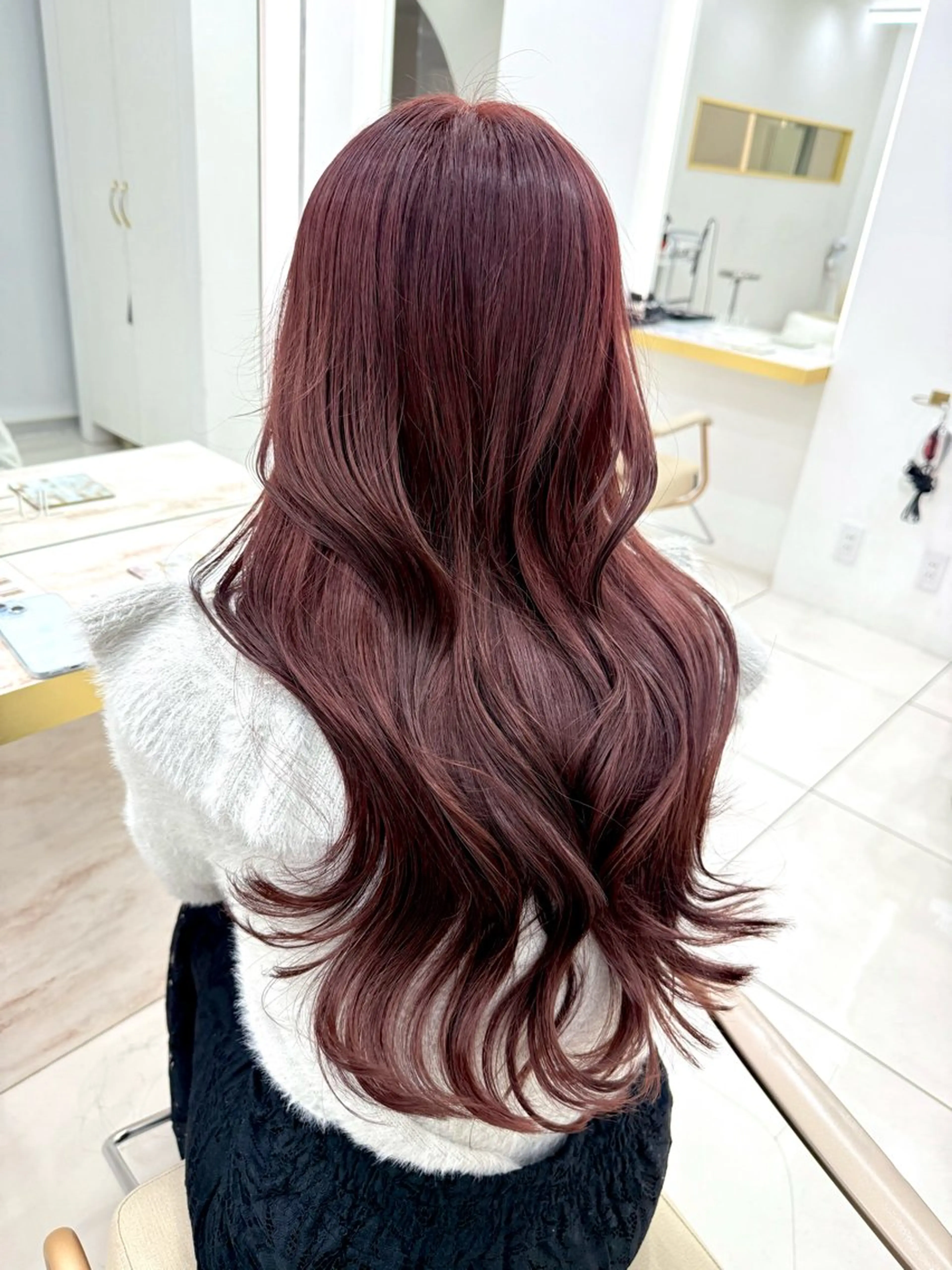 ロング カラー 名古屋/縮毛矯正/ 島原　由璃のヘアスタイル