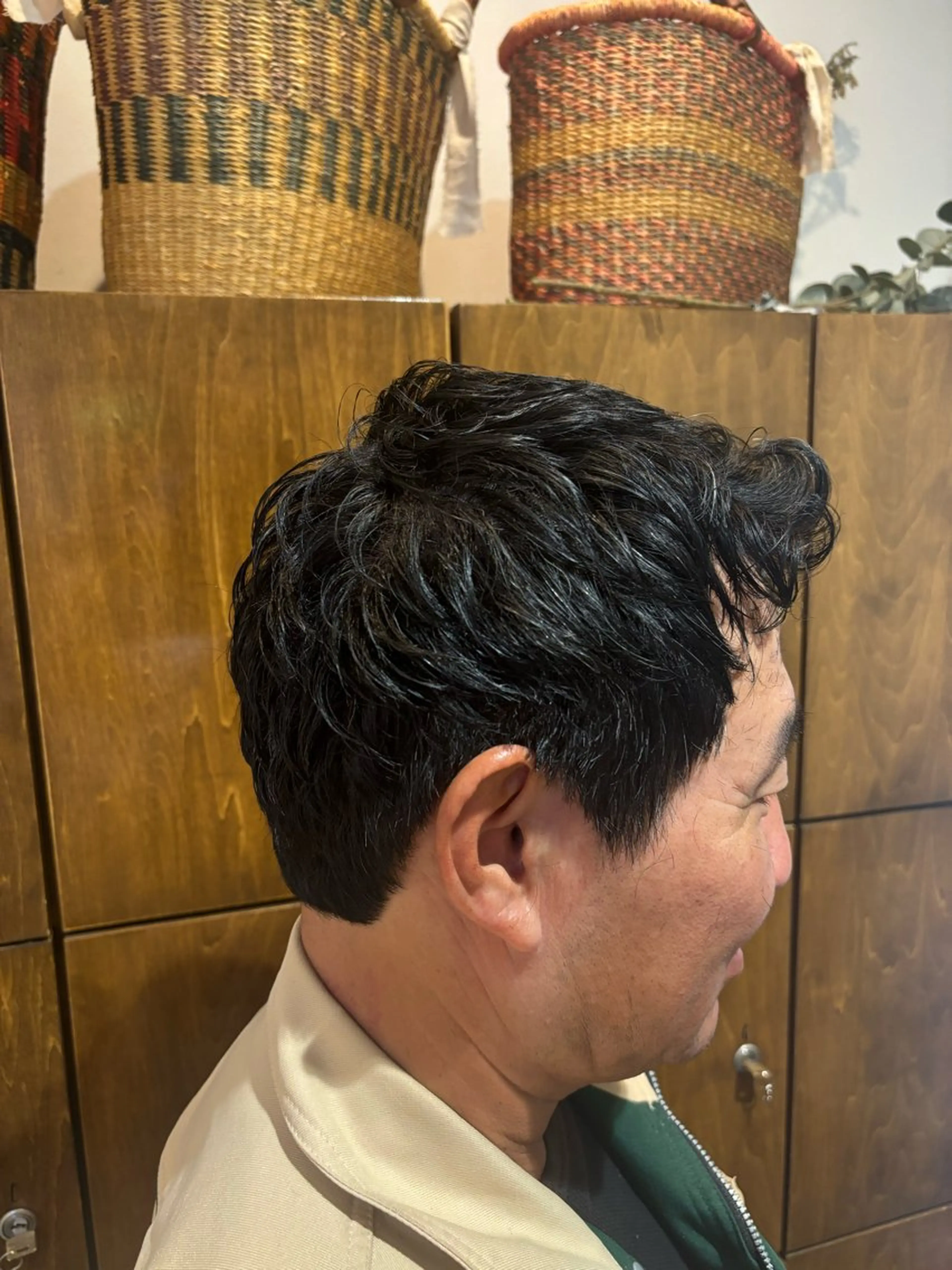 ショート メンズ レイヤーカット/艶髪 /パーマaikoのヘアスタイル