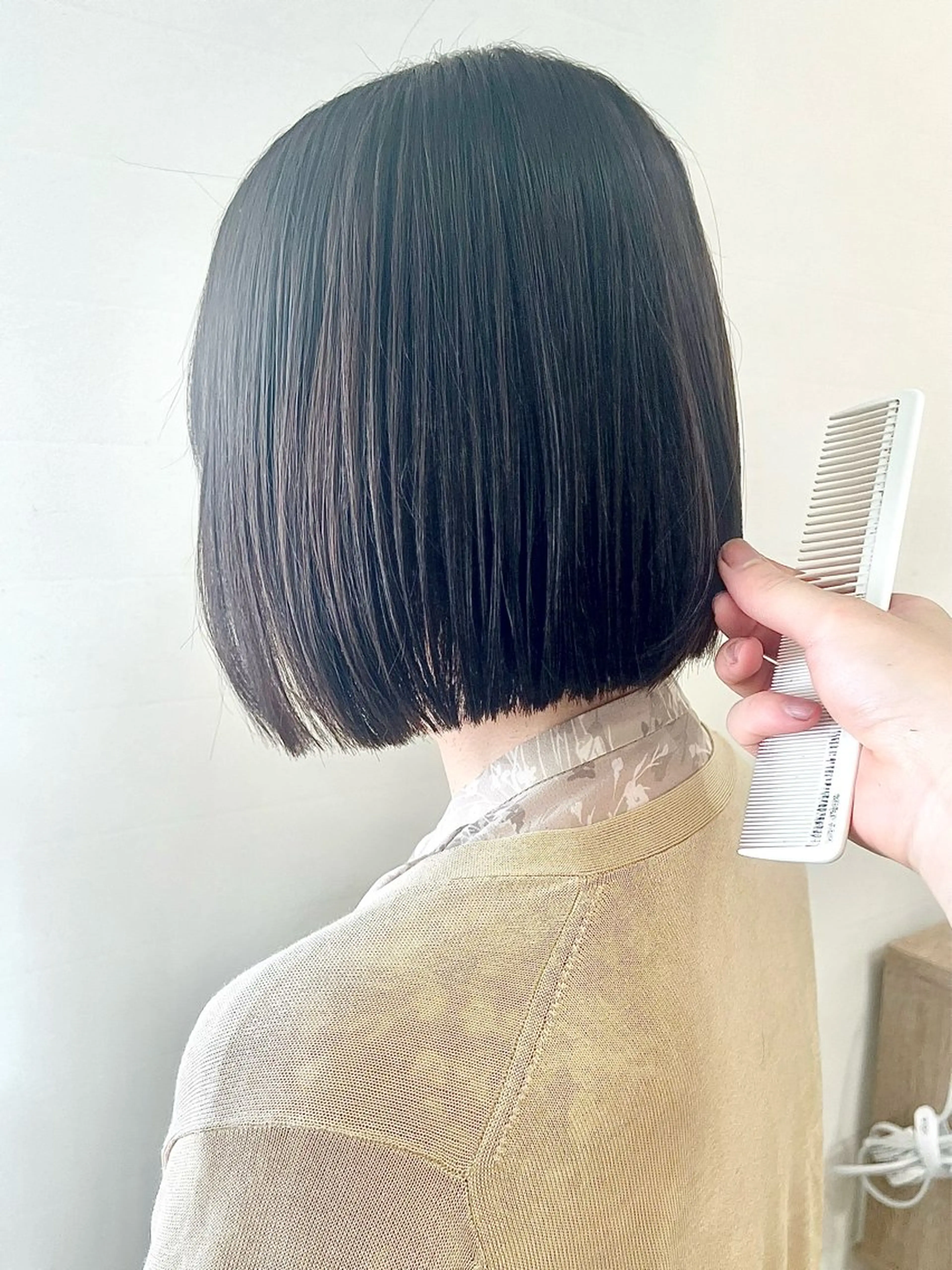 ミディアム ボブ カット モリオフロムロンドン /成増駅/宇佐美のヘアスタイル