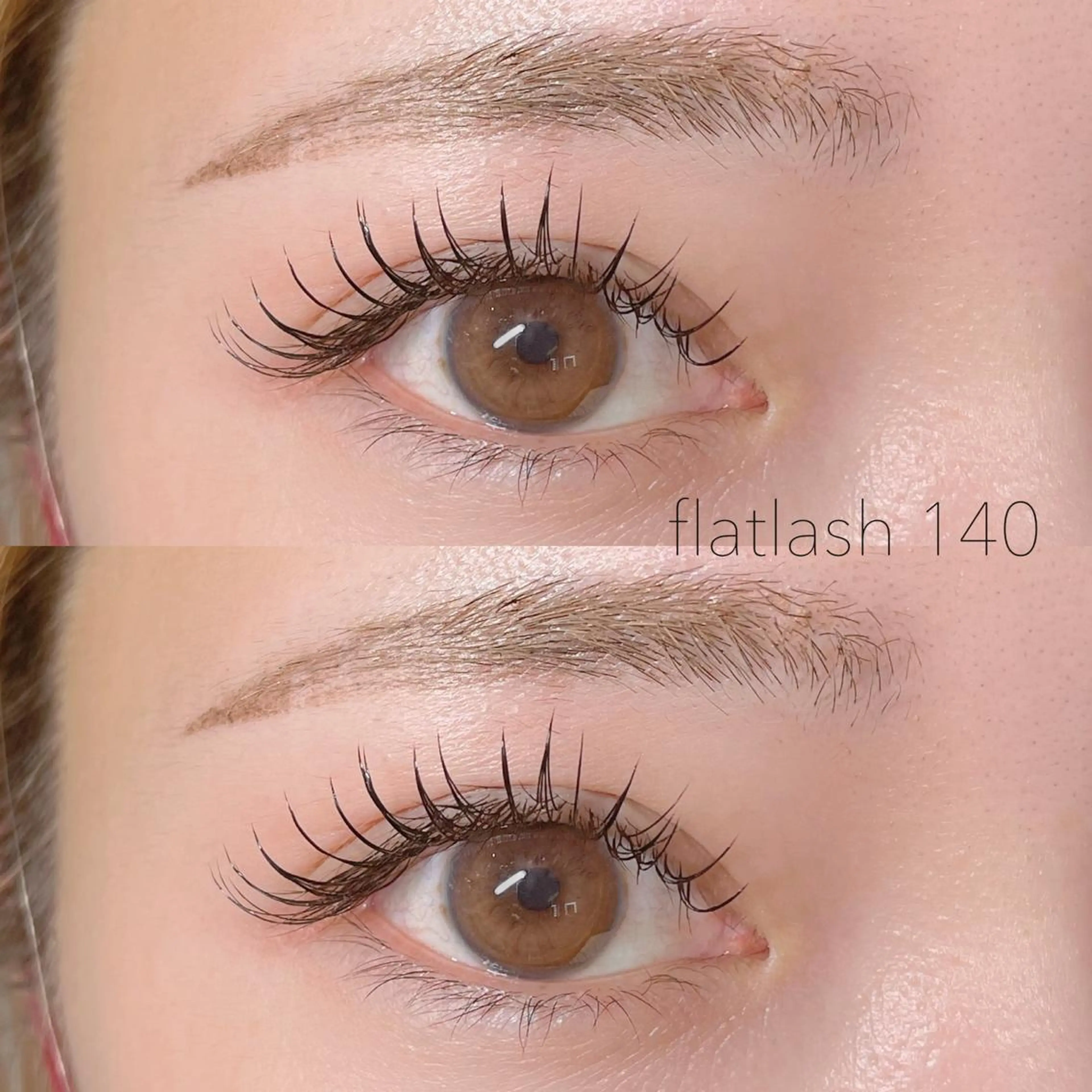 マツエク・マツパ 束感まつ毛 フラットラッシュ 福島LA BEL HARUHIのマツエク・マツパデザイン