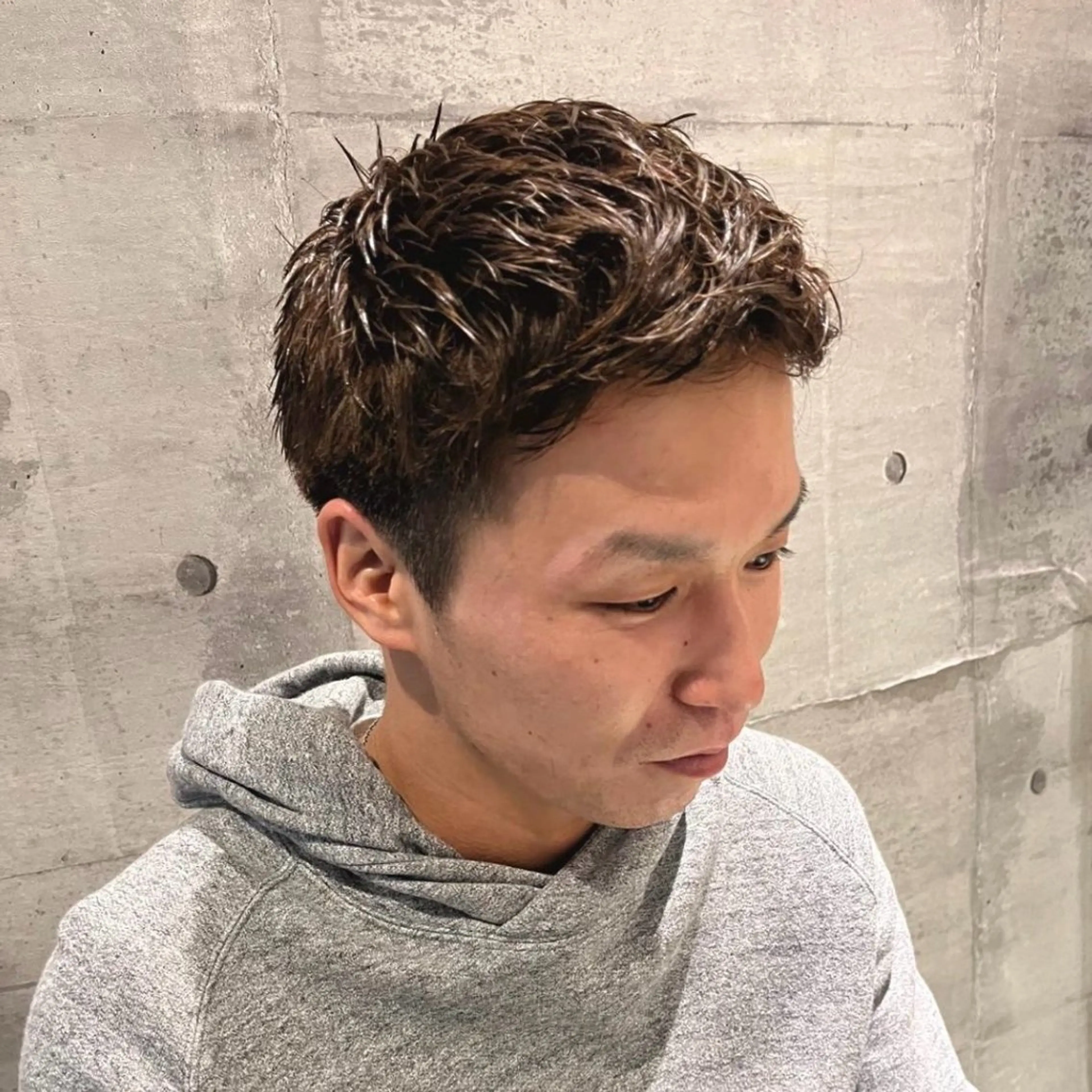 メンズ 冨田 綾のヘアスタイル