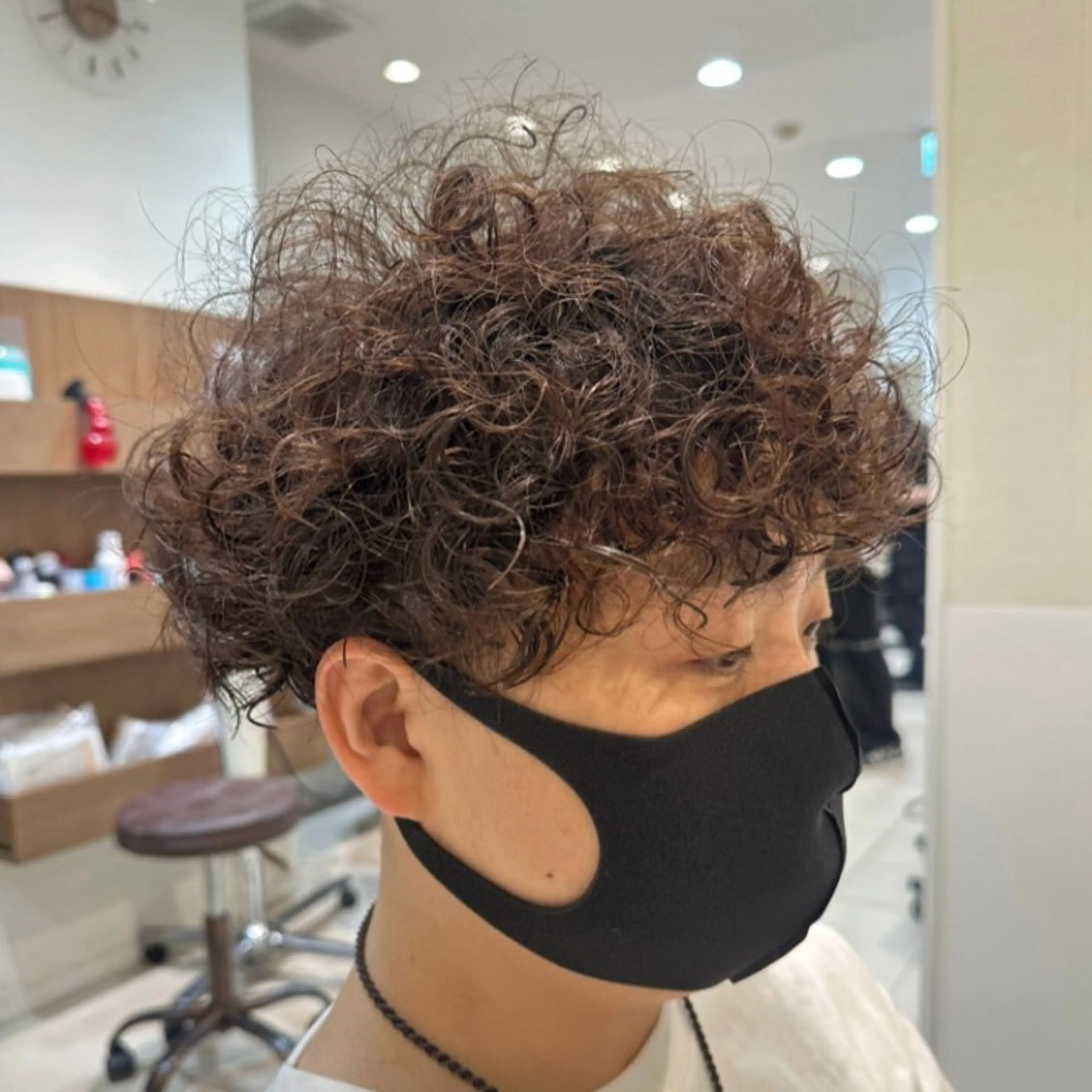 パーマ メンズ パーマ 田畑 あやののヘアスタイル