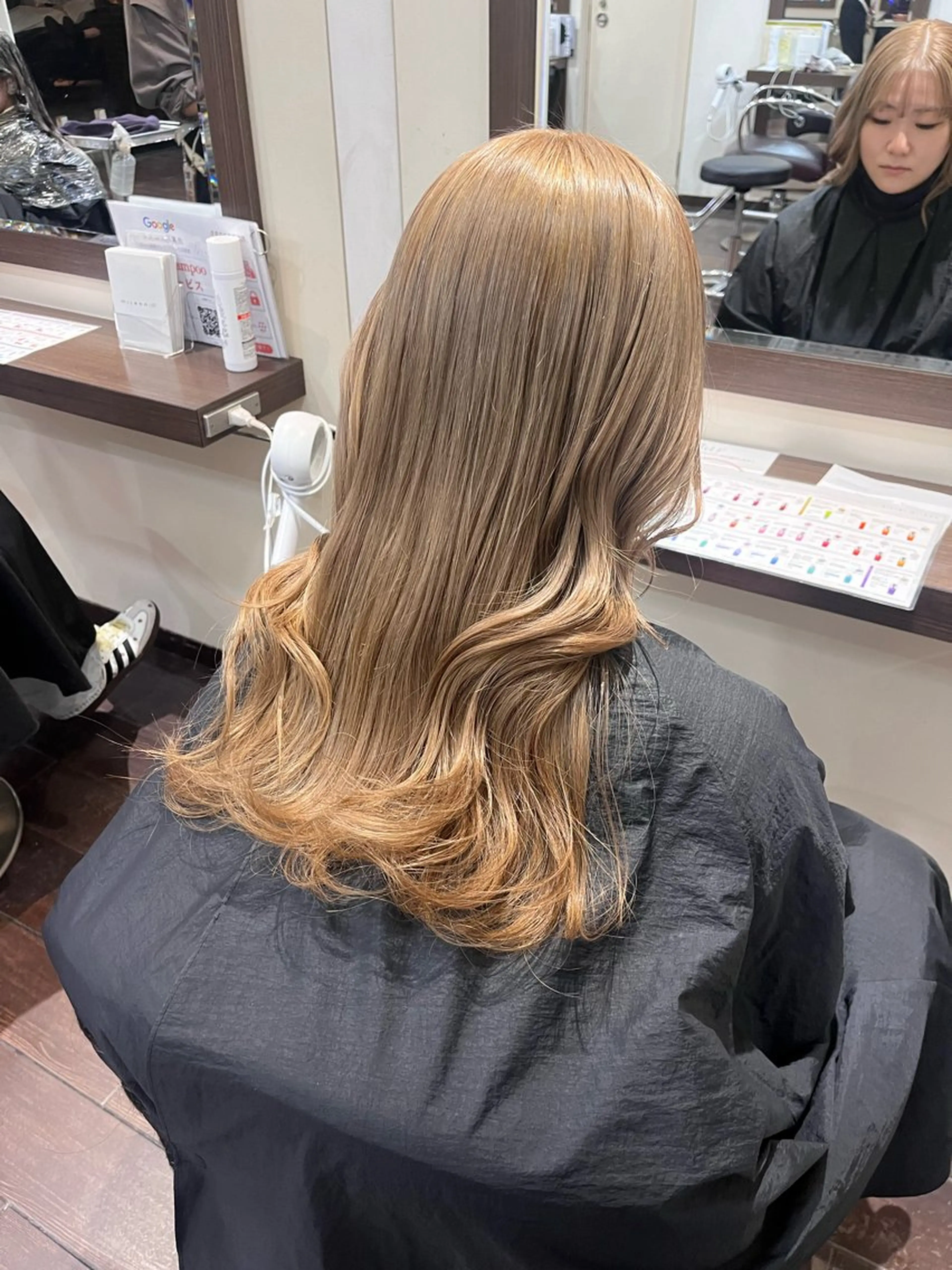 ロング 酸性ストレート 🤍🎀honokaのヘアスタイル