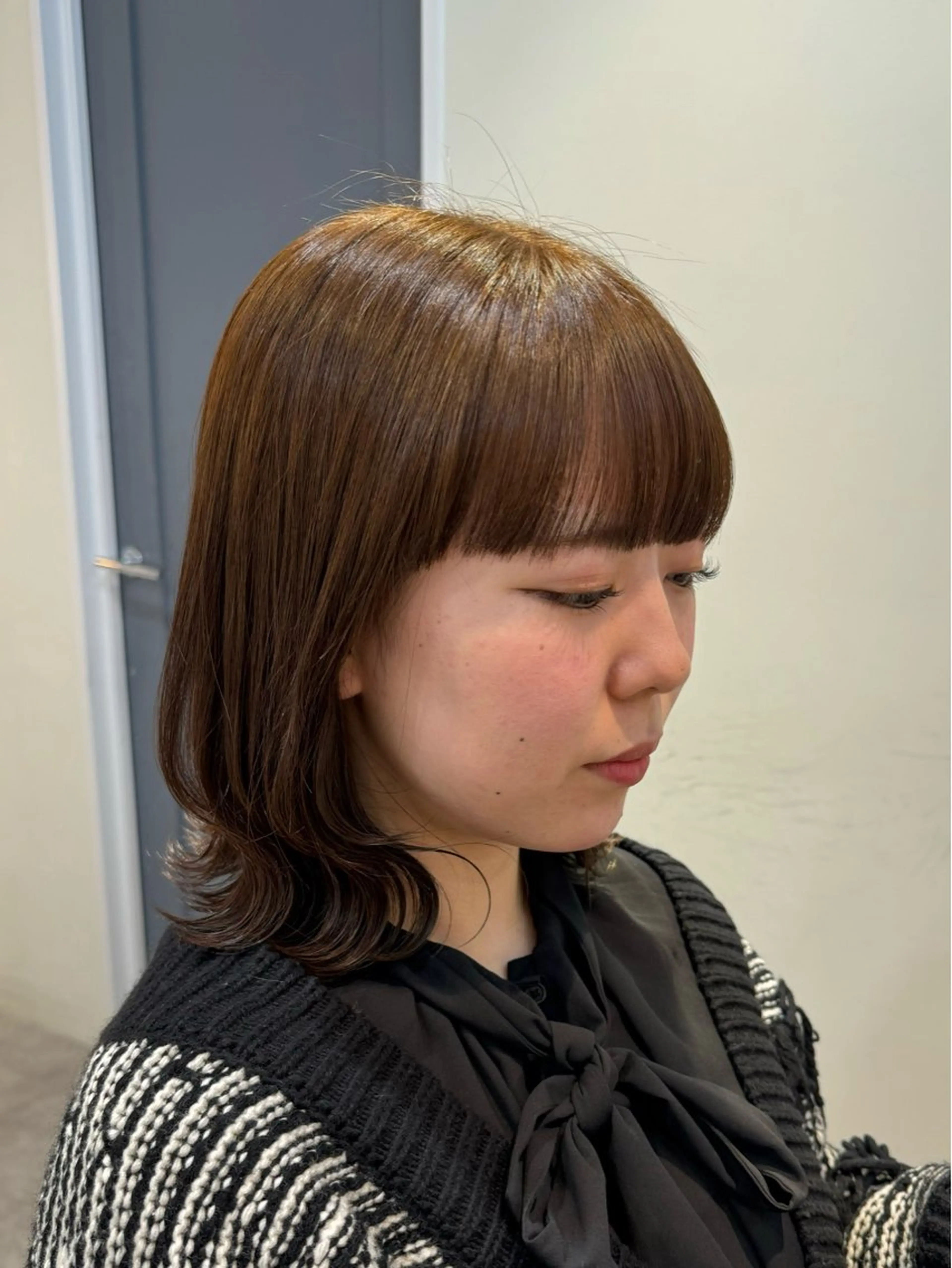 ミディアム カラー ayaka♡ 柔らかカラーのヘアスタイル