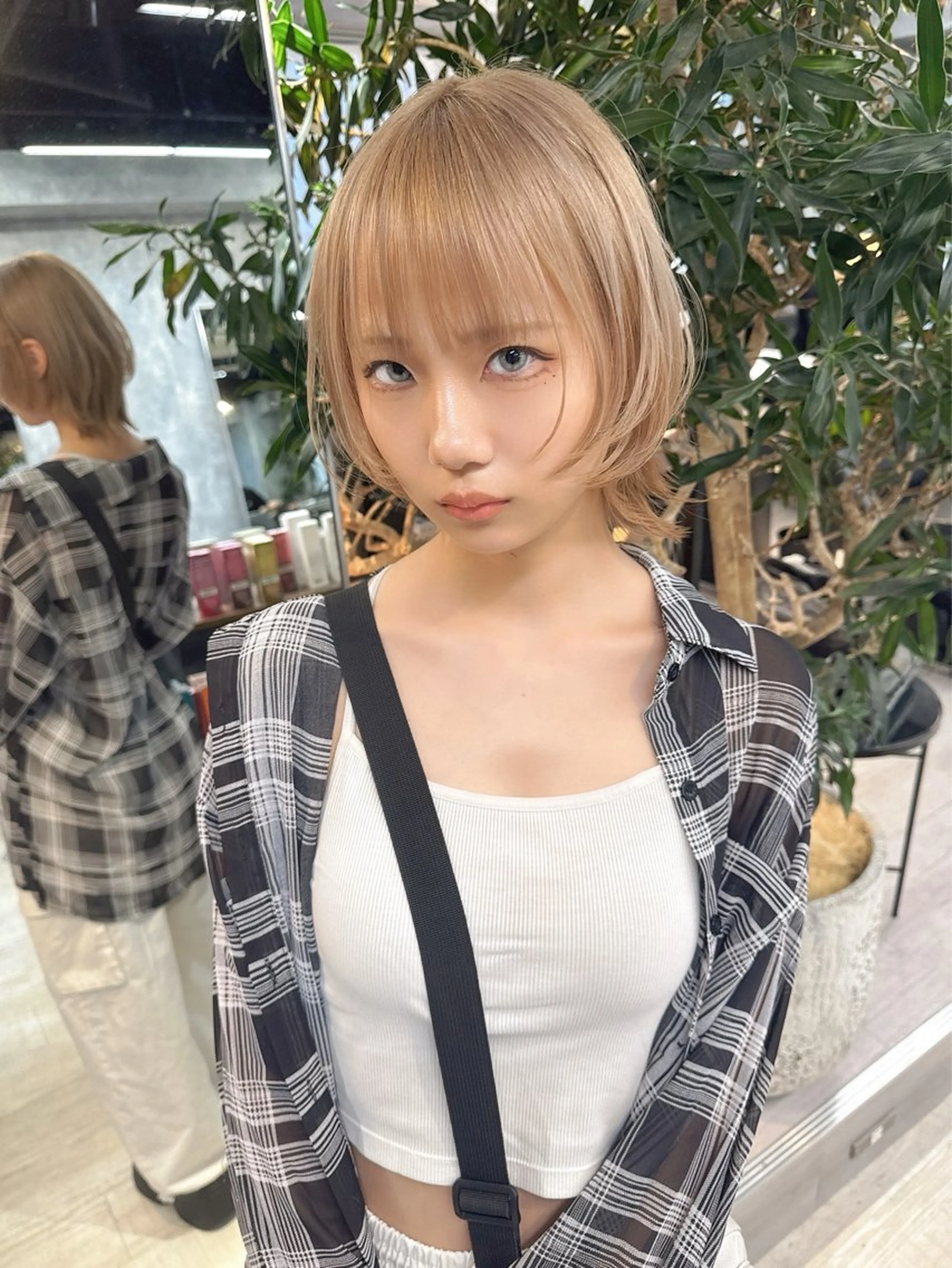 ショート カラー カット ヘアカラー ♡ハッシュカット/ レイヤー/yucoのヘアスタイル